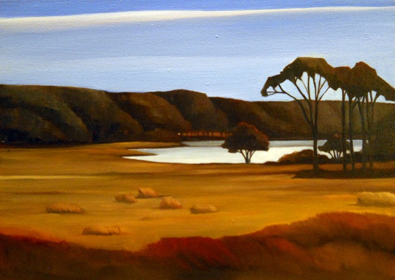 "January" Oil on Canvas H 16in x W 22in Price $1,875.00
