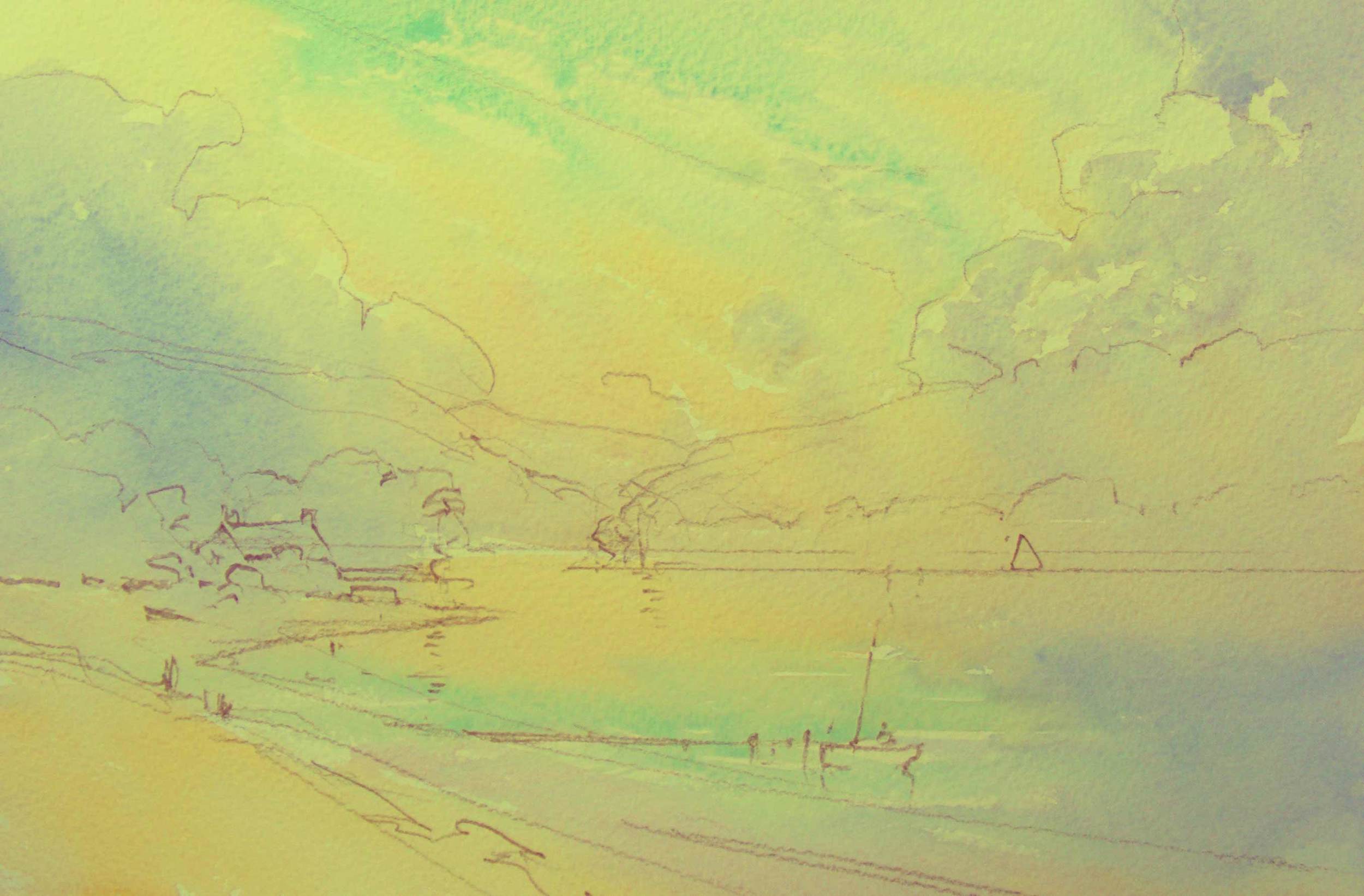 First of all apply the light tones... everywhere!&nbsp;
