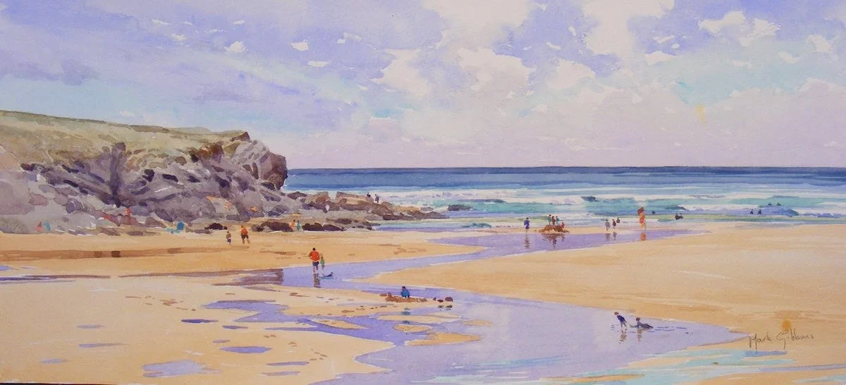 I'm the King of the Castle,Treyarnon Beach.JPG