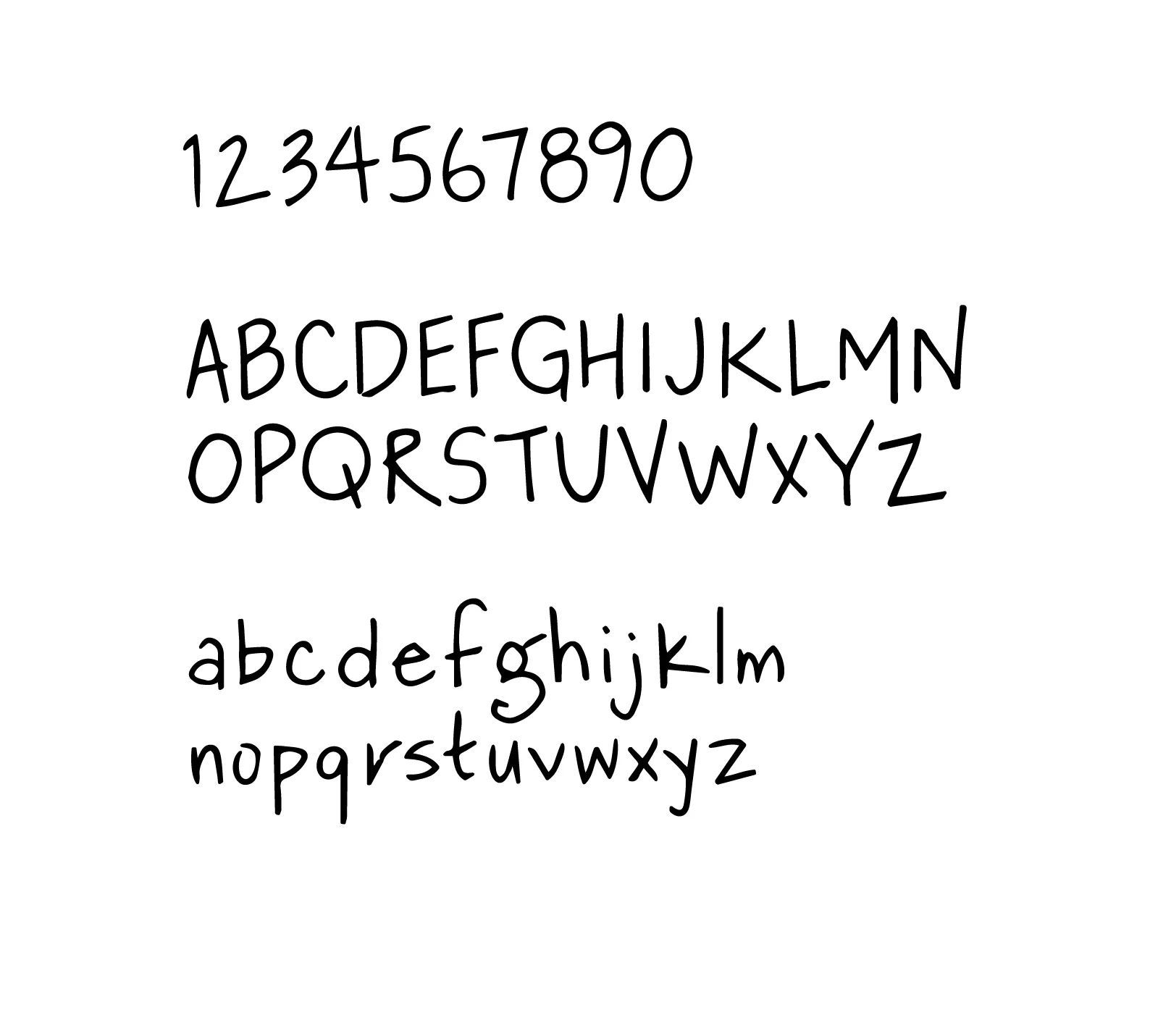 CUSTOM ALPHABET