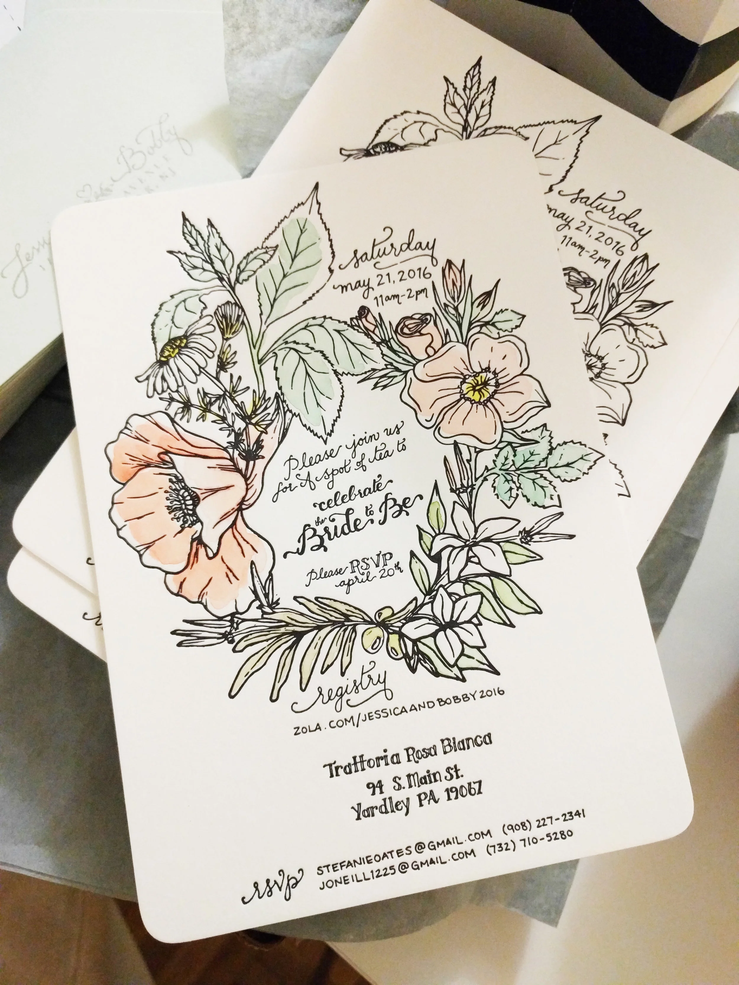 BRIDAL SHOWER INVITATION