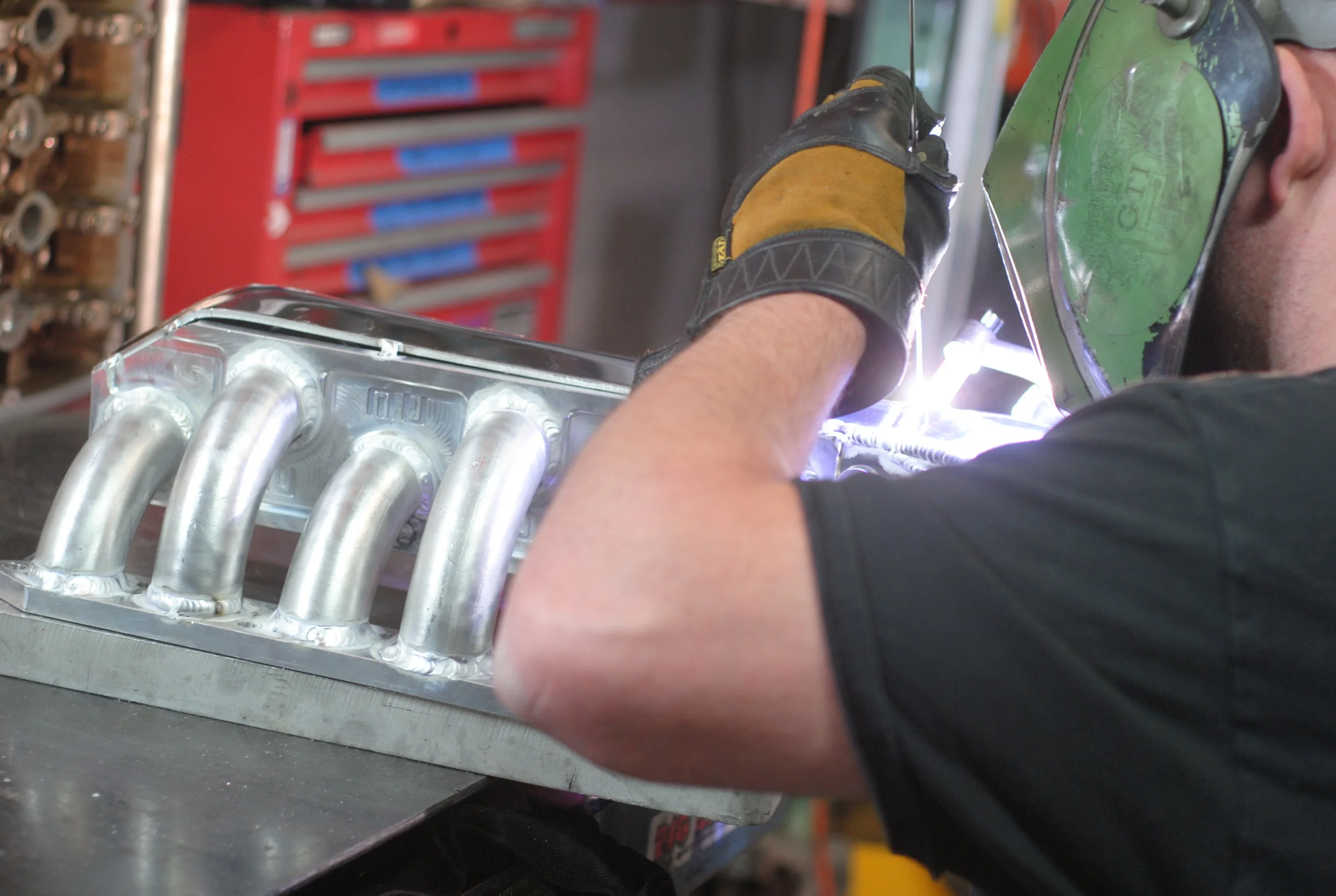 Welding the R32 Intake