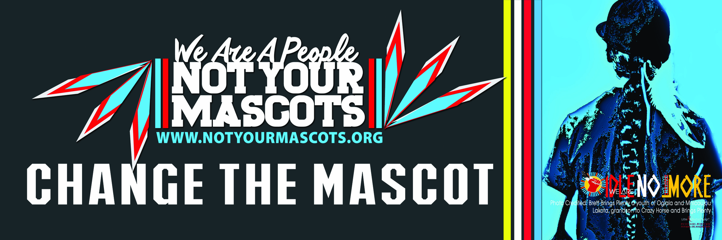 NotYourMascots.org Banner