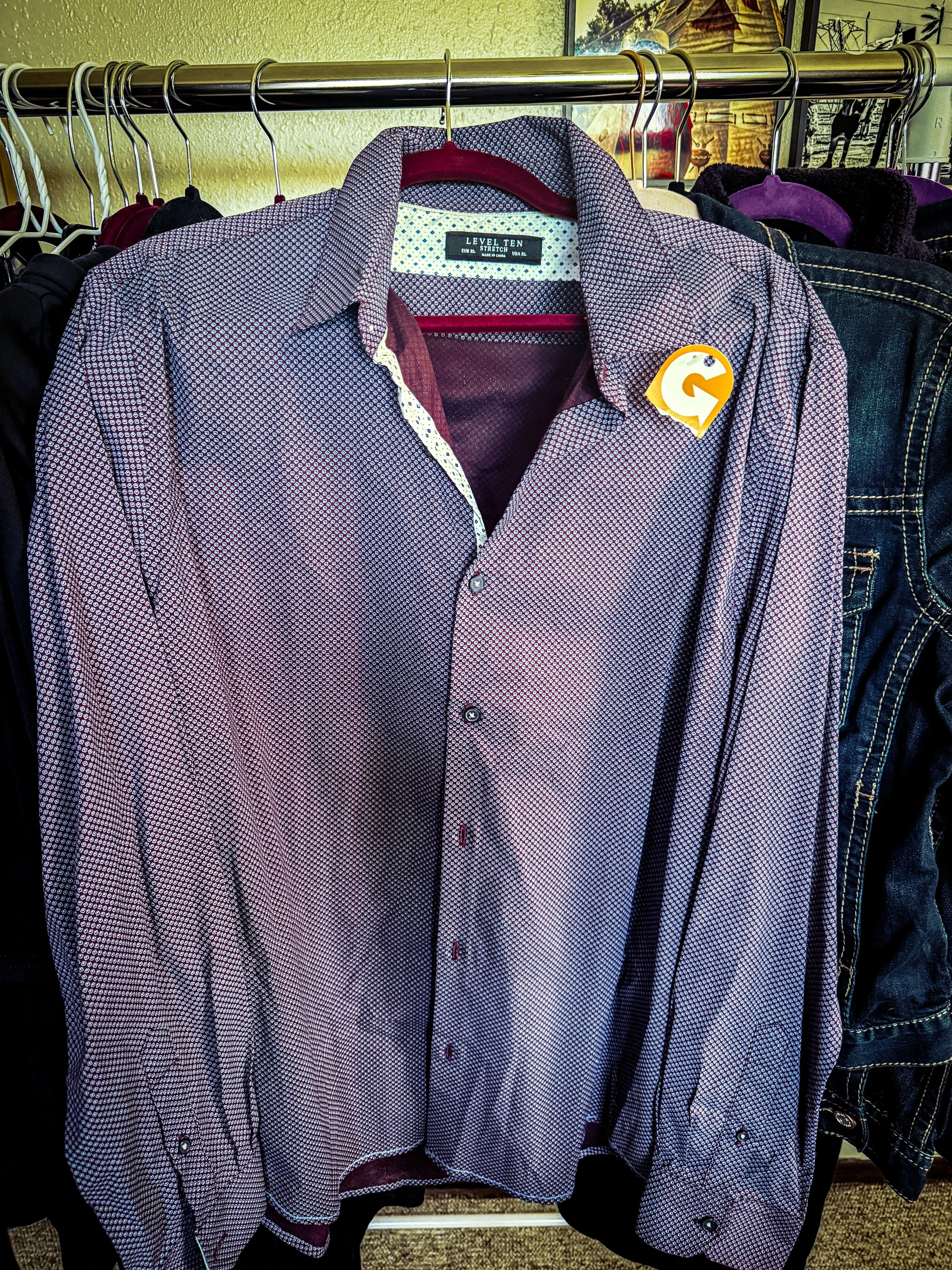 XL Mens Purple Shirt - Manoomin_4236.jpg