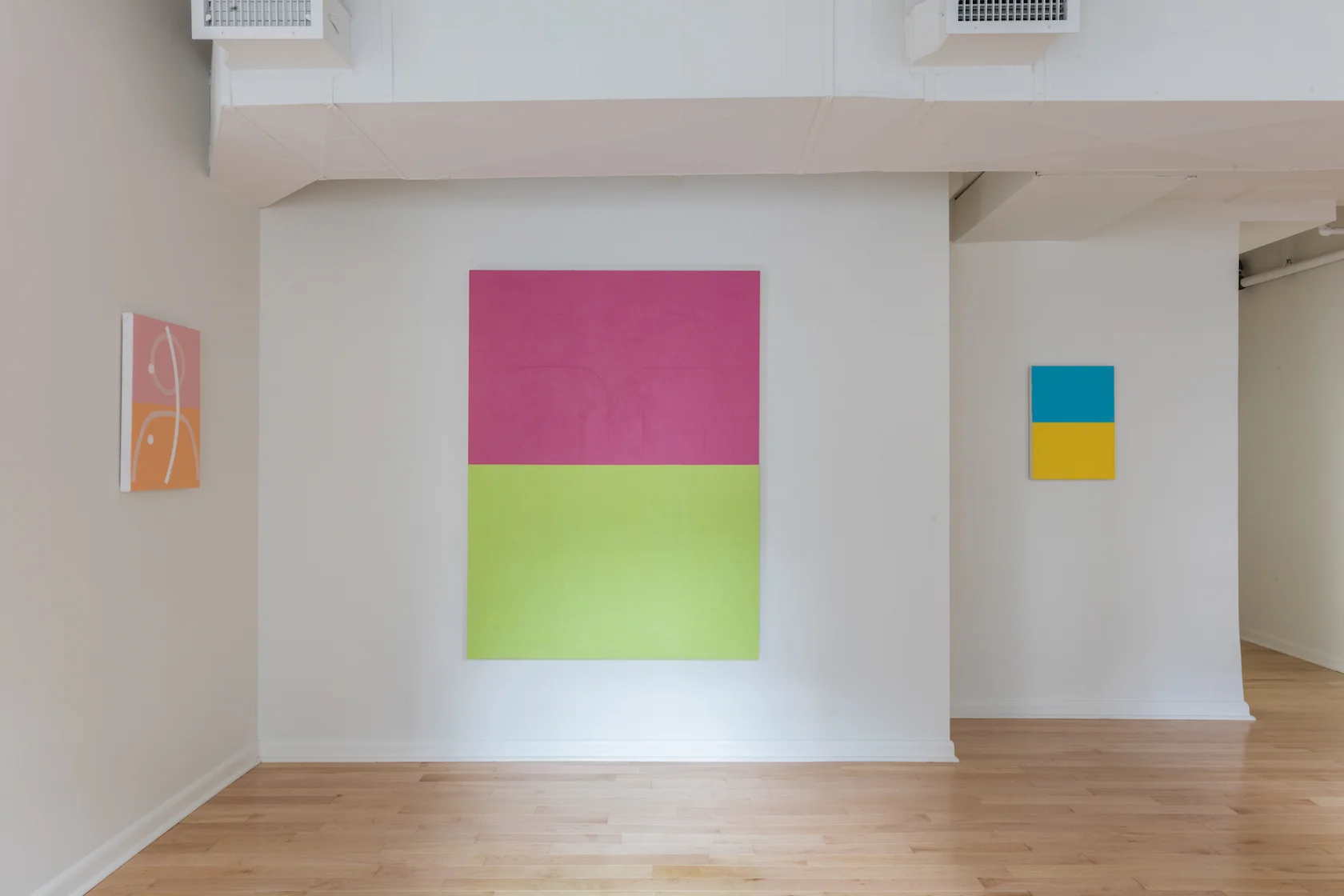 ANDY SPENCE , Friends and Places , Main Gallery Installation View
