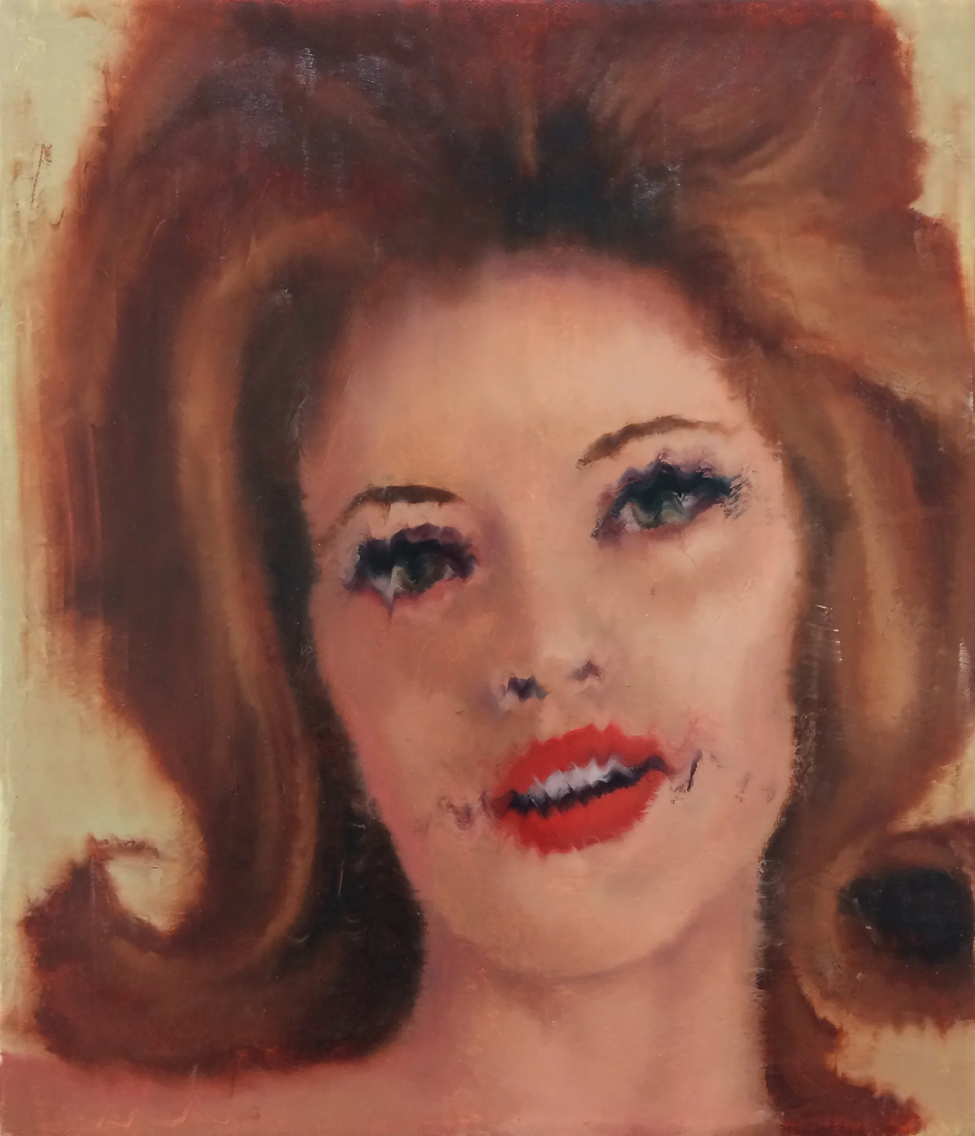    Old Enough to Be My Mother #93  , 2017  Oil on canvas  12 x 14 inches 