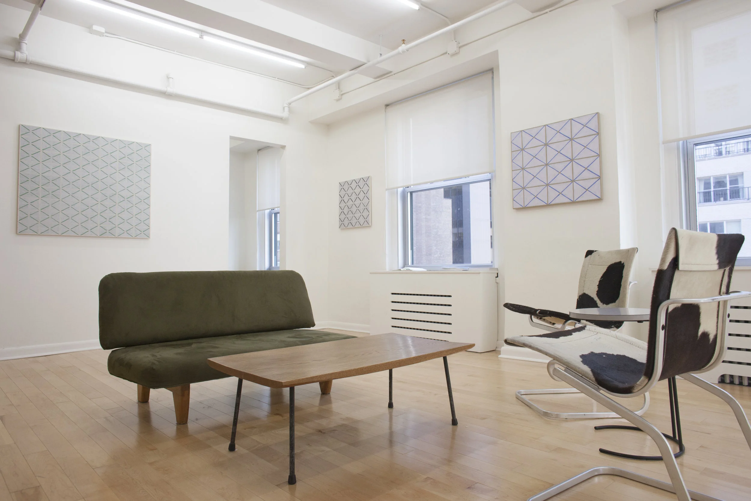 Stephen Beal , Double Cross: Recent Paintings , Main Gallery Installation View