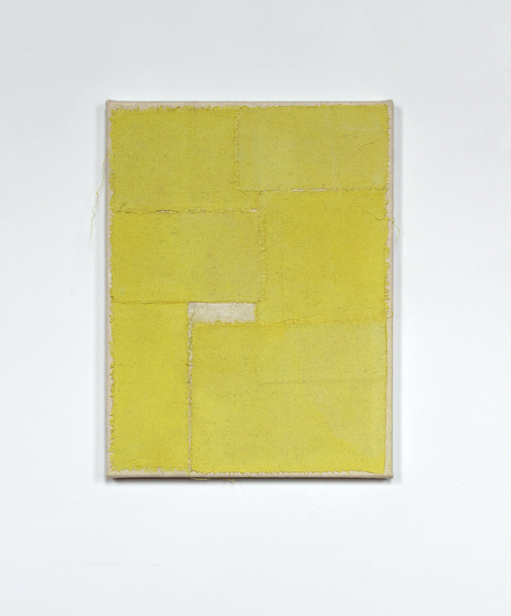 fringe painting (yellow), 2022, dyed cotton, r.s.g.JPG