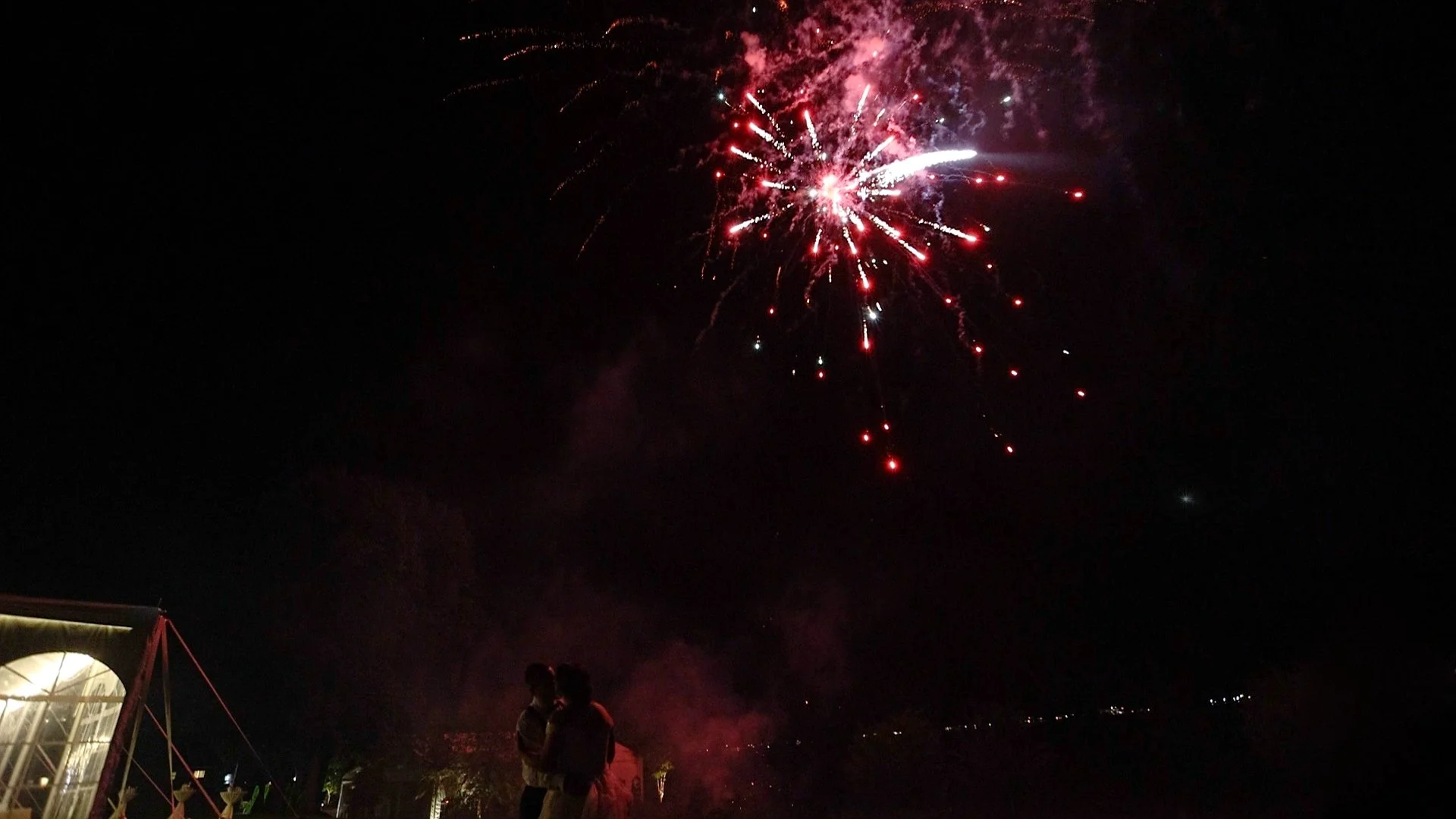 Wedding Fireworks (literally)! - Ally + James