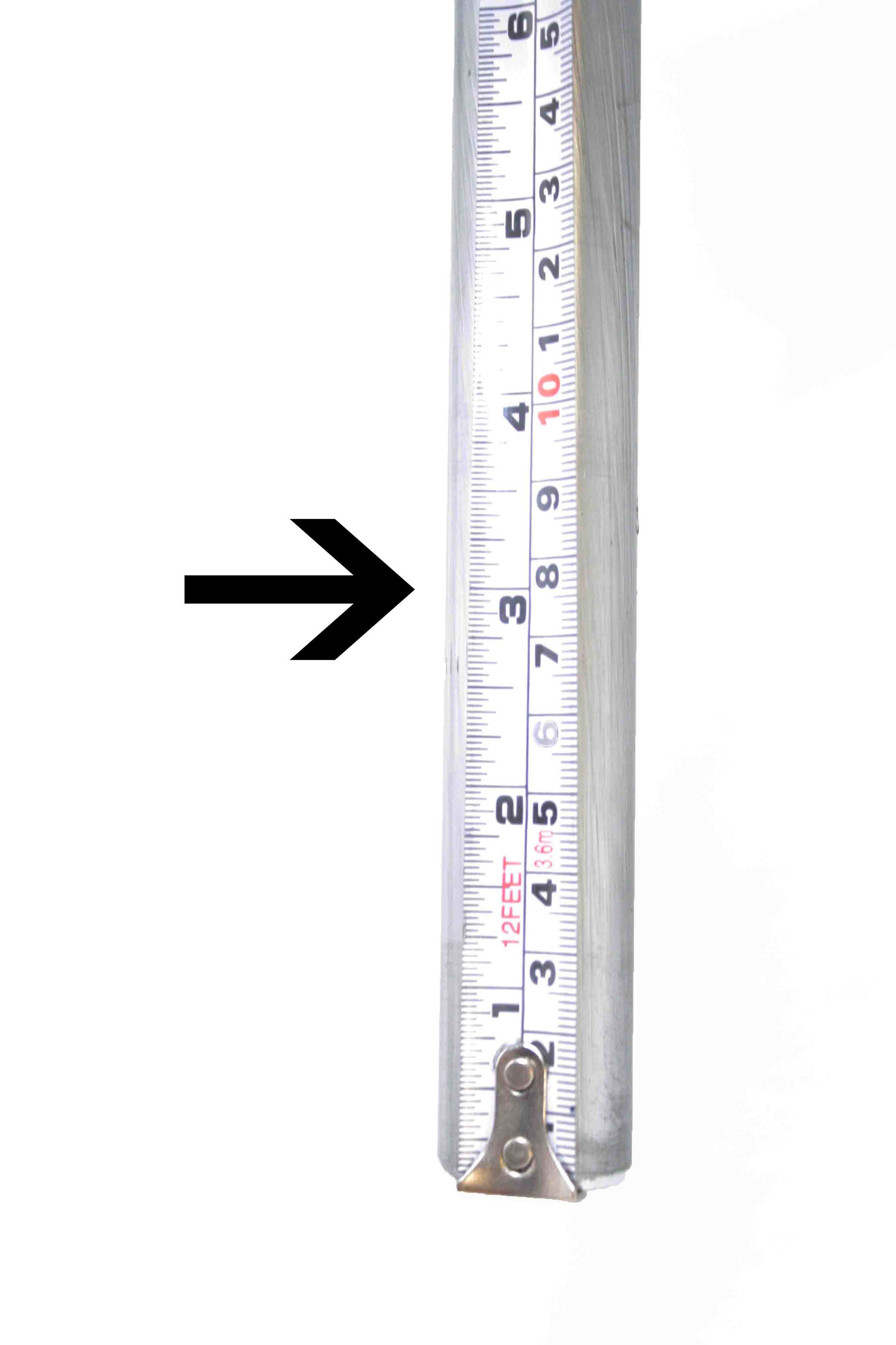 Insert the seat post to approximately 3". You will adjust the saddle to a comfortable height once your bicycle has been reassembled. 