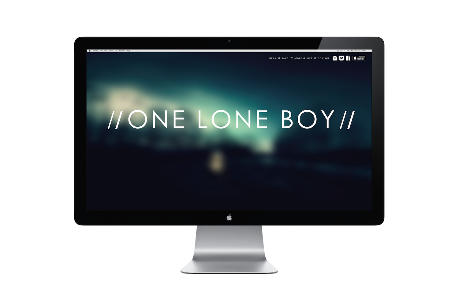 Brand Identity & Website - // ONE LONE BOY //