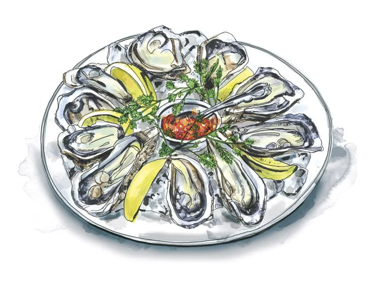 Oysters, New York