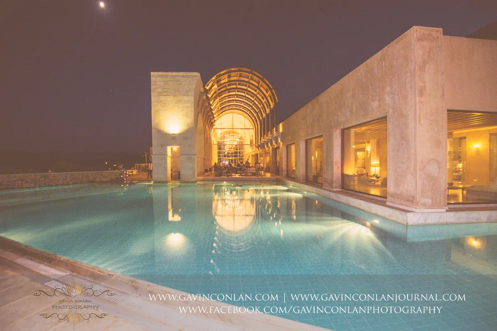 Greece Wedding photography at the Blue Palace, a Luxury Collection Resort and Spa in Crete by gavin conlan photography Ltd
