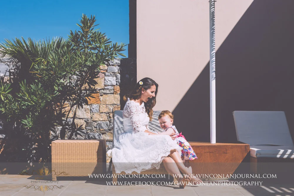 Greece Wedding photography at the Blue Palace, a Luxury Collection Resort and Spa in Crete by gavin conlan photography Ltd