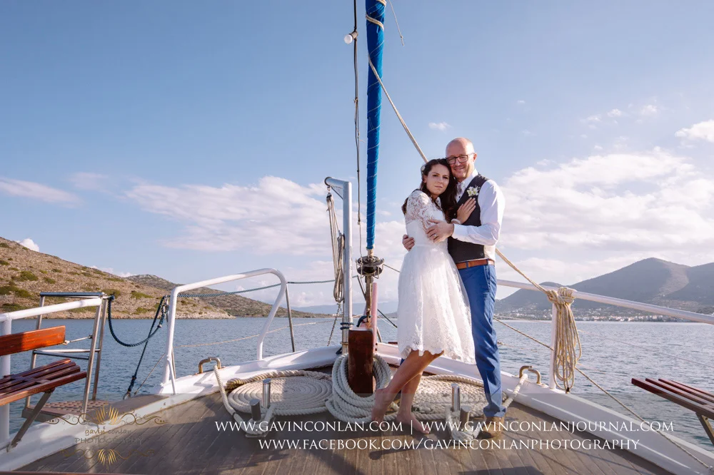 Greece Wedding photography at the Blue Palace, a Luxury Collection Resort and Spa in Crete by gavin conlan photography Ltd