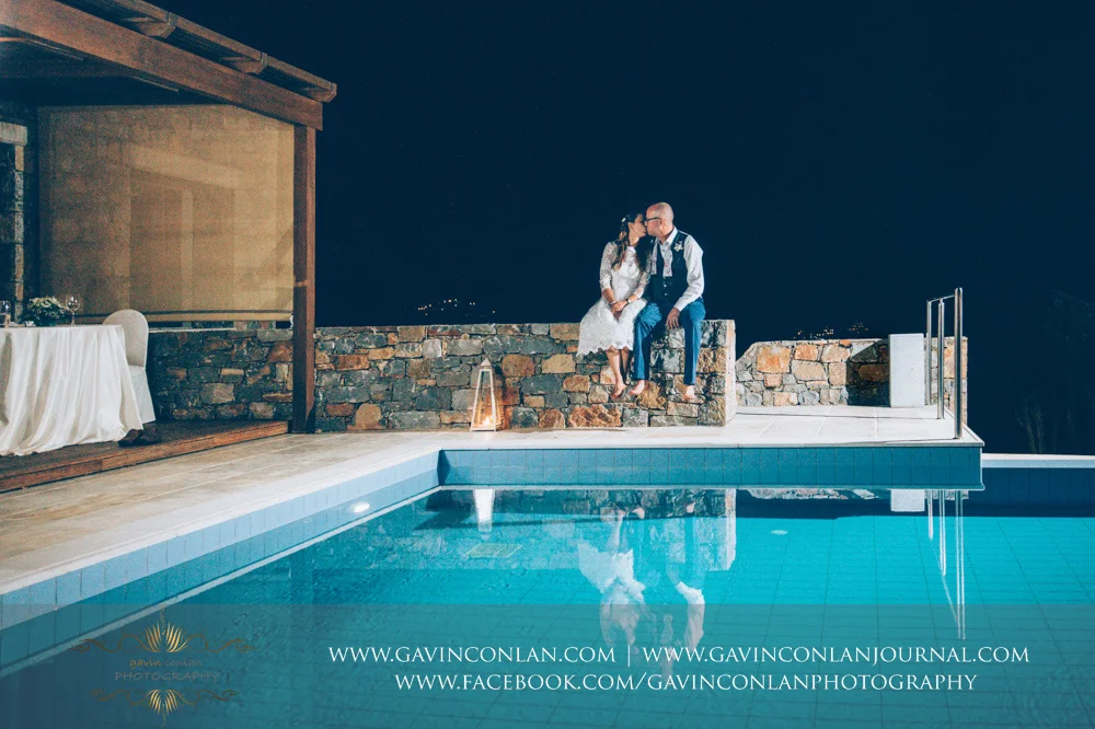 Greece Wedding photography at the Blue Palace, a Luxury Collection Resort and Spa in Crete by gavin conlan photography Ltd