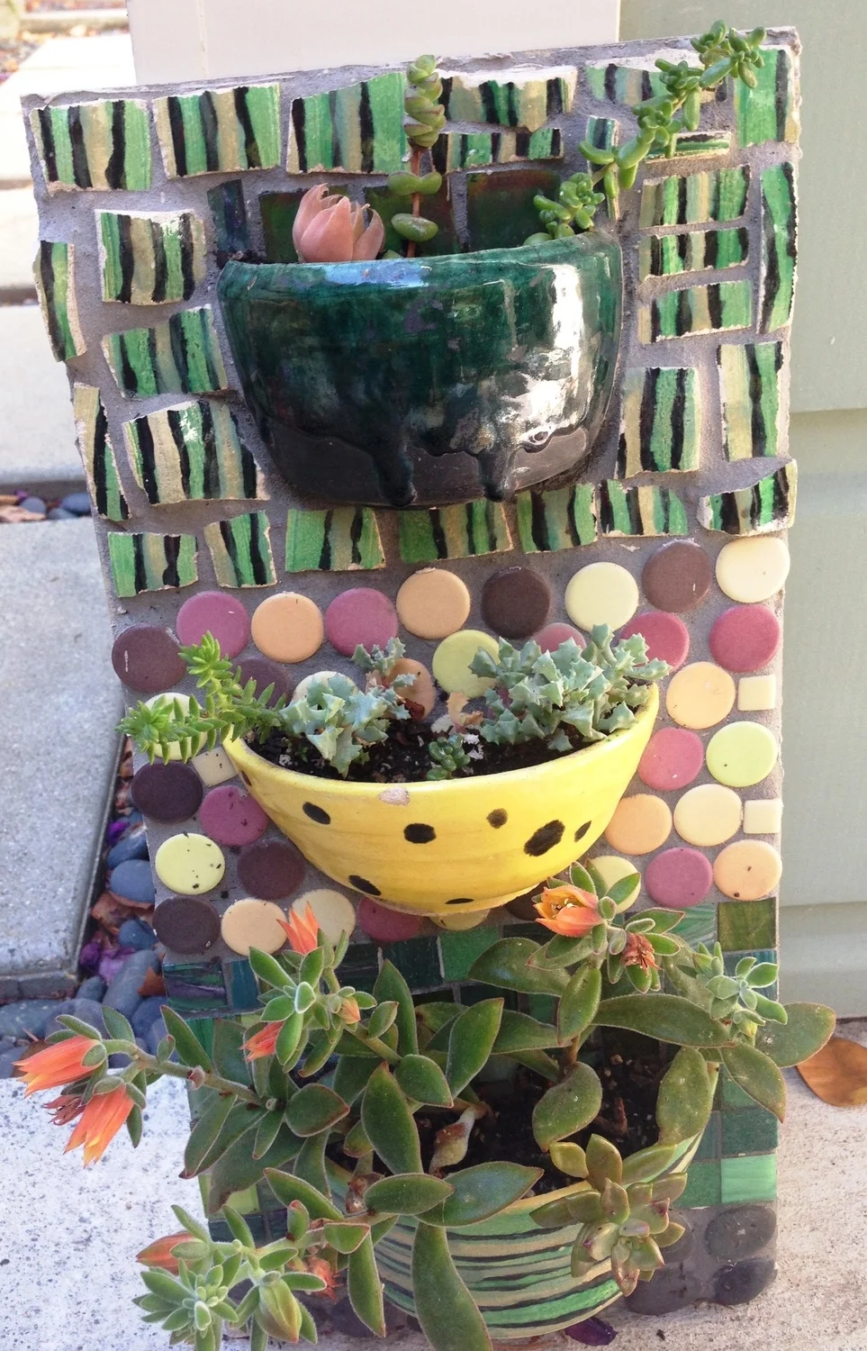 Mosaic Planter-Part 2