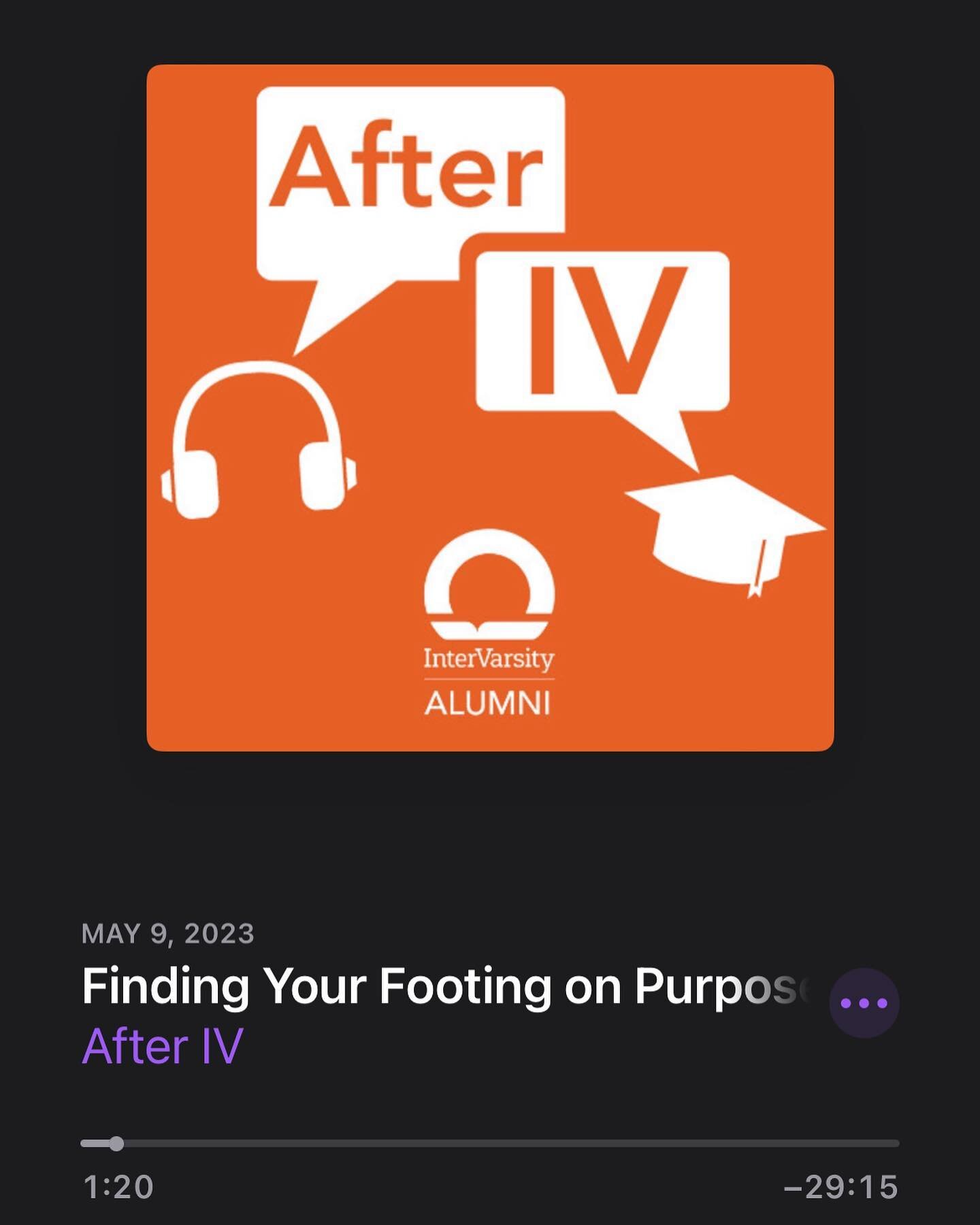 What is my purpose? How do I discern and start living into that purpose? April Peters, founder of Landing on Purpose, gives us some helpful tools for understanding and pursuing a life of purpose after graduation. Listen&hellip; 🎧 link in bio.