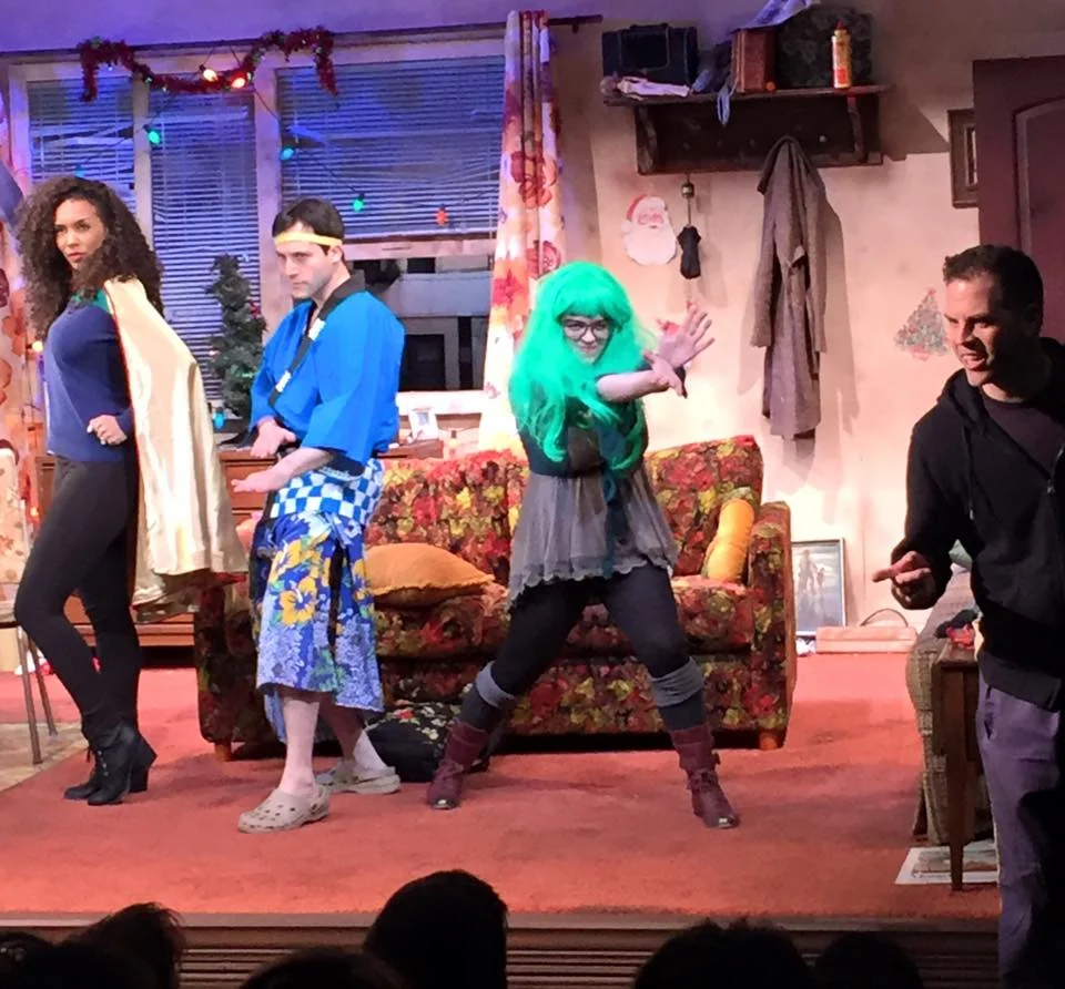  As Geyser in    "Earth Avengers Save the Day (Again)!"        by Bricken Sparacino    Directed by Jacob Titus   FETE  New Play Festival   Abingdon Theatre Company   