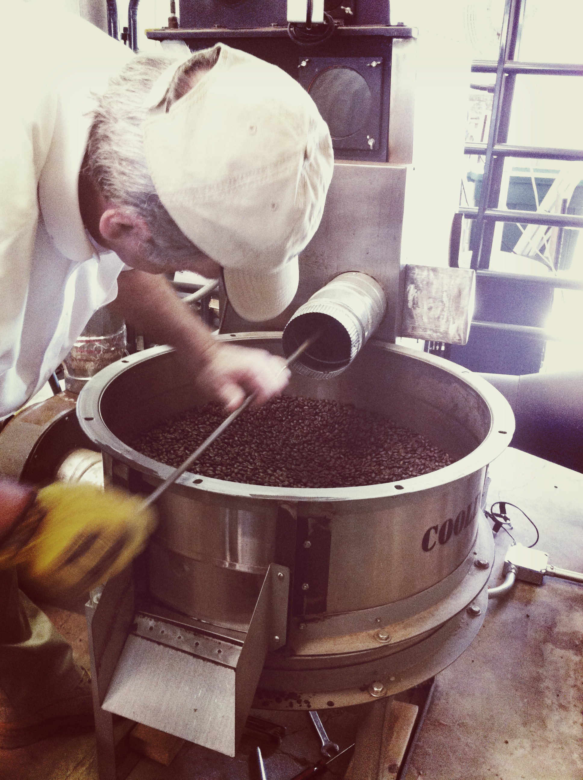 Fresh beans straight out of our small-batch roaster.
