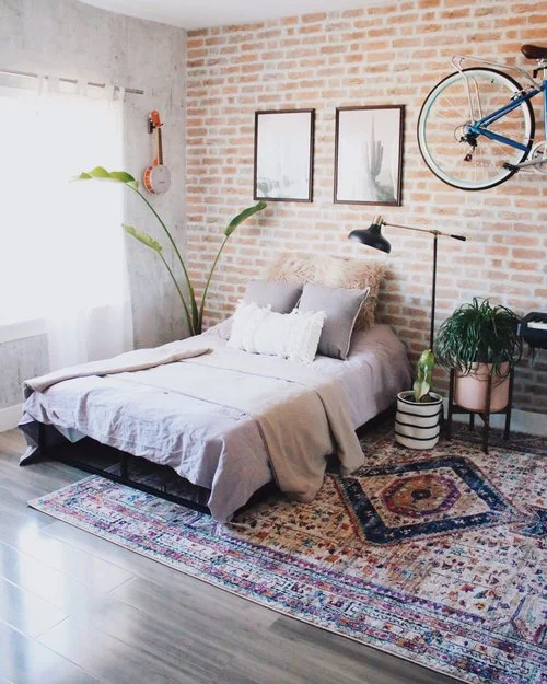 My Full Bedroom Transformation (from Modern to Industrial-Boho)