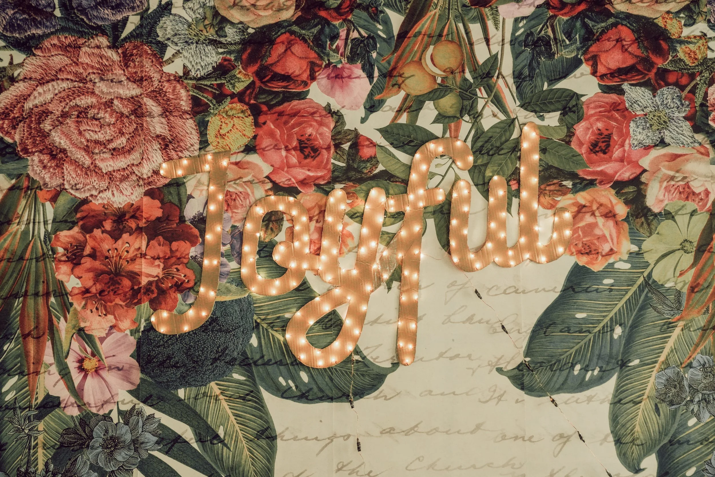 DIY Cardboard Marquee Sign!