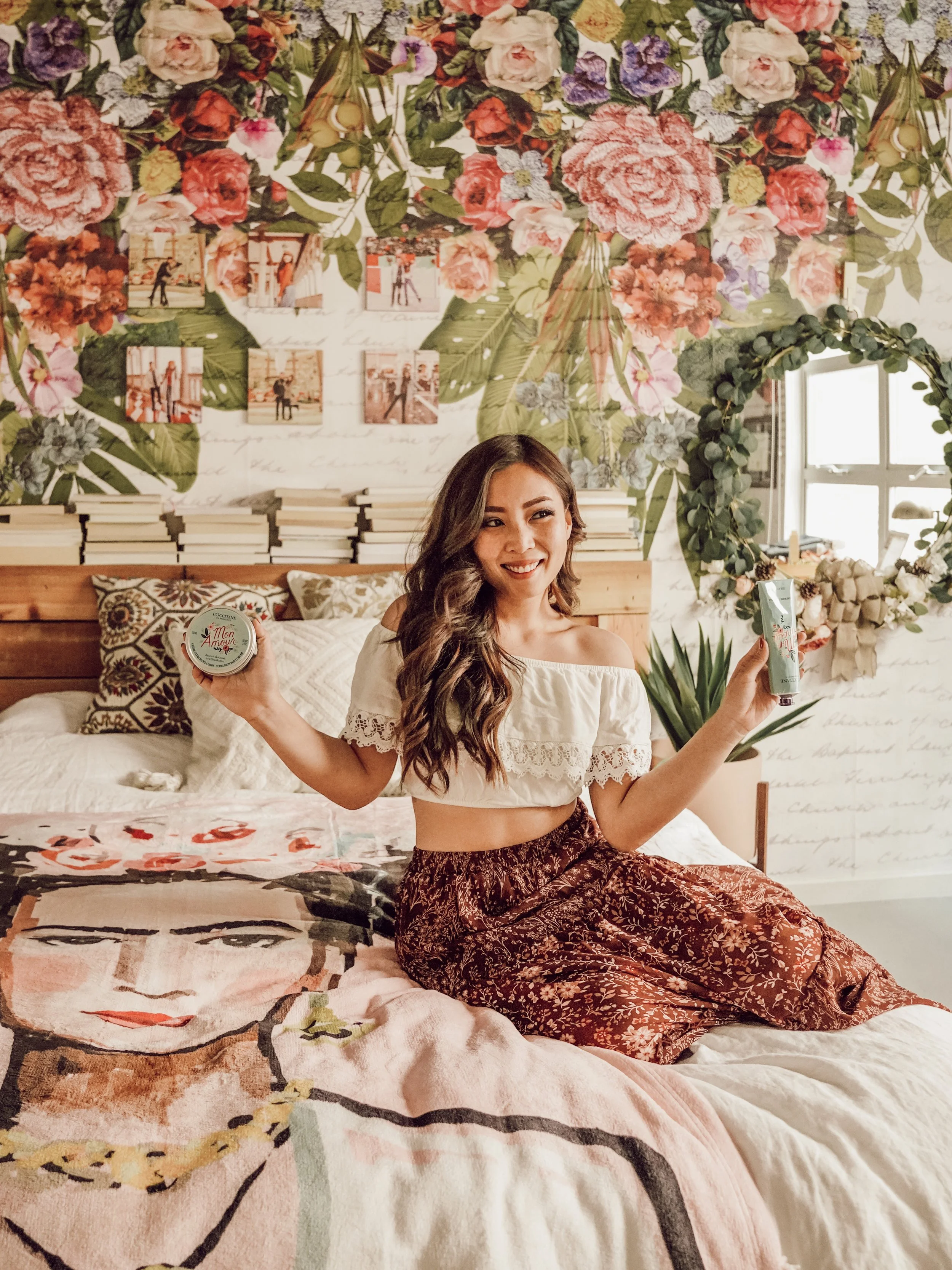 Galentines Gift Ideas with Rifle Paper Co. X L'Occitane Skincare