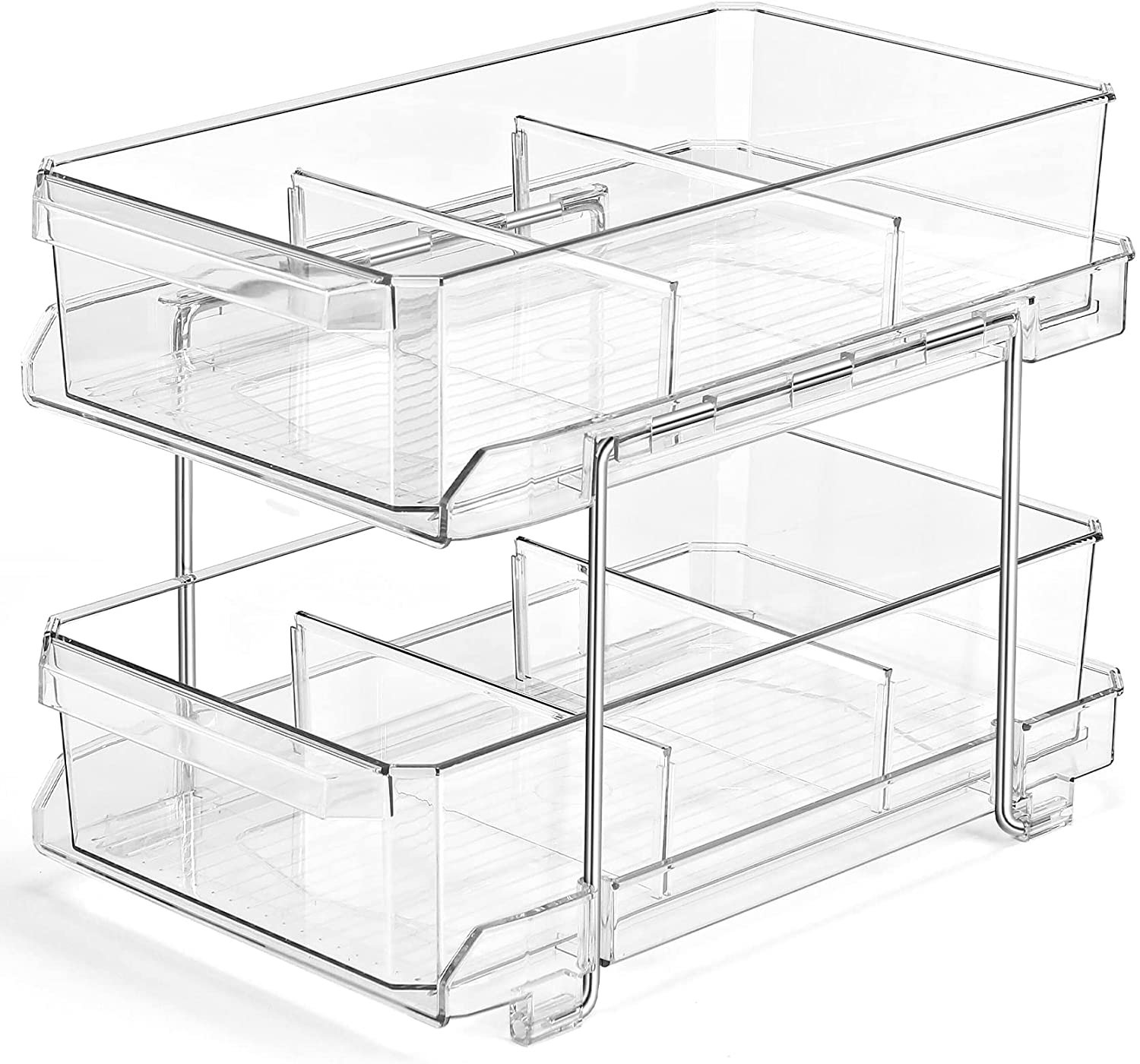 2 Tier Clear Organizers