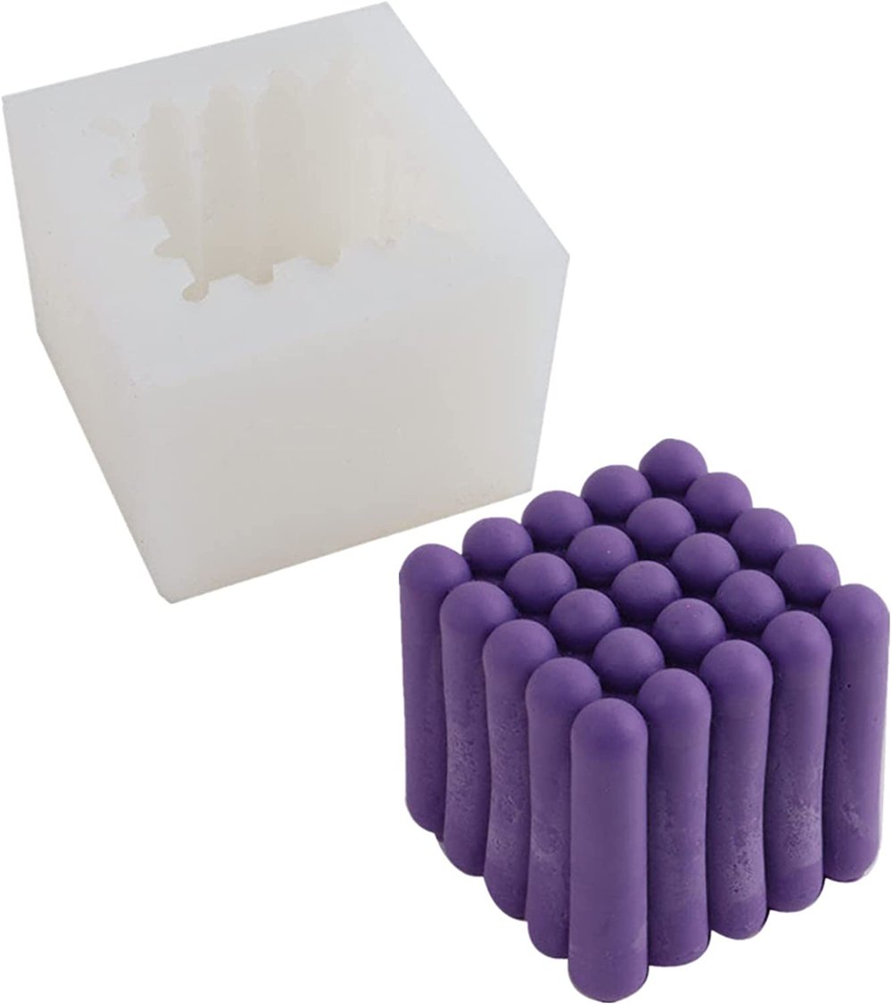 Cube Silicone Candle Mold