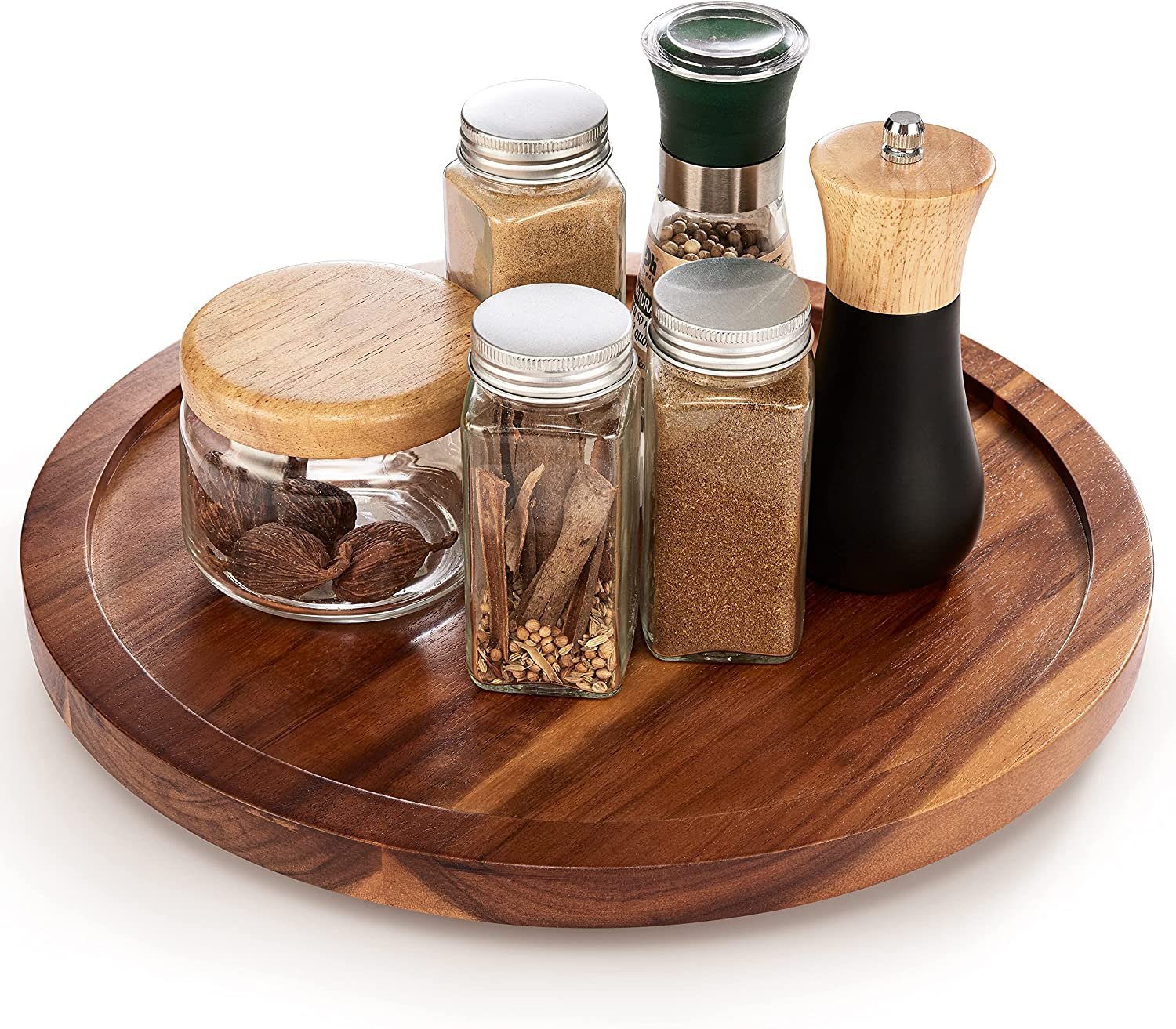 Acacia Lazy Susan