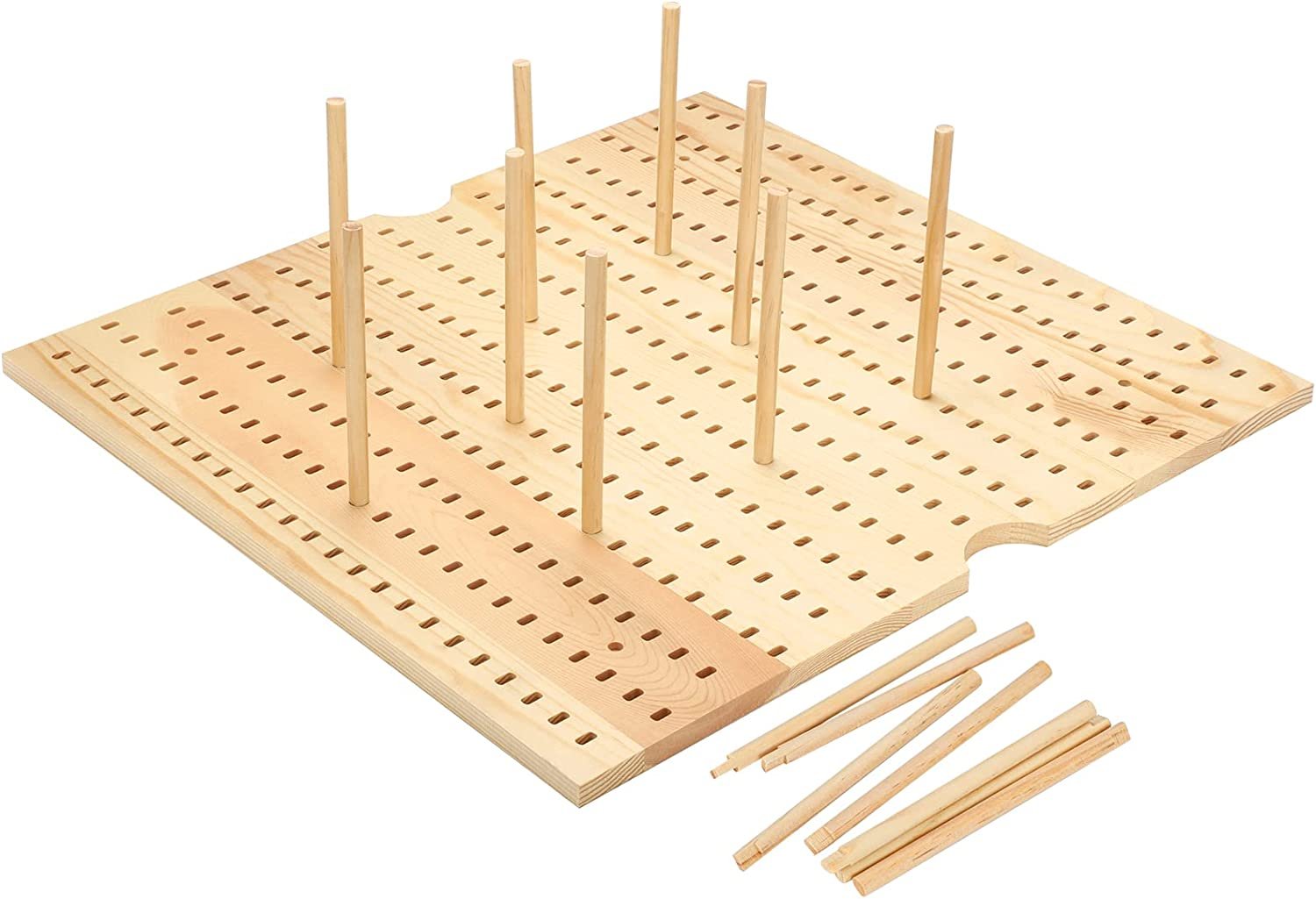 Wood Peg Board System