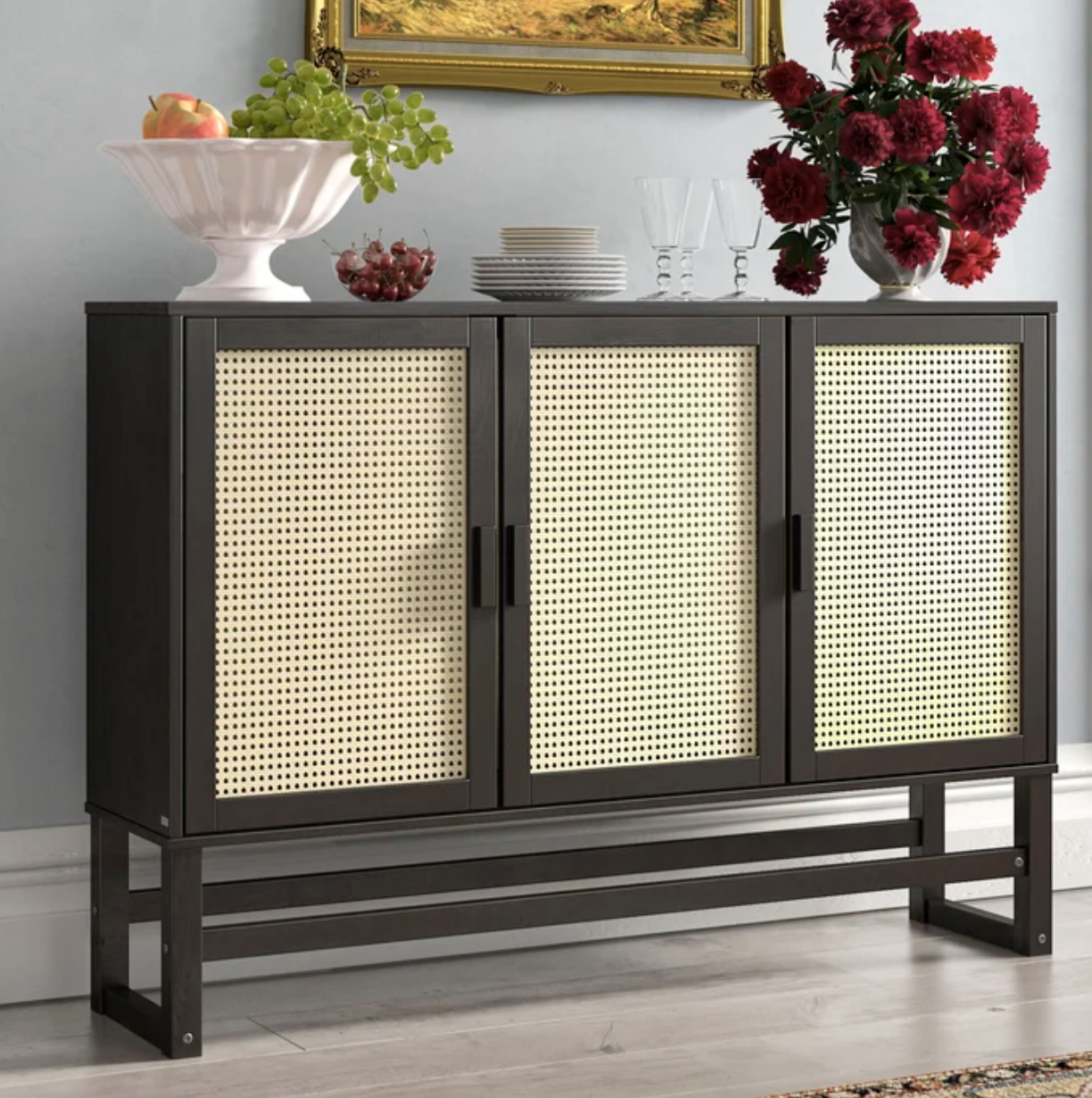 Rattan Sideboard