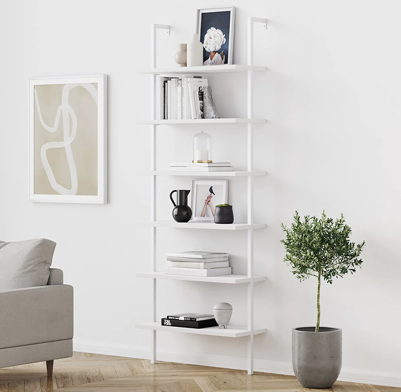 Ladder Shelves