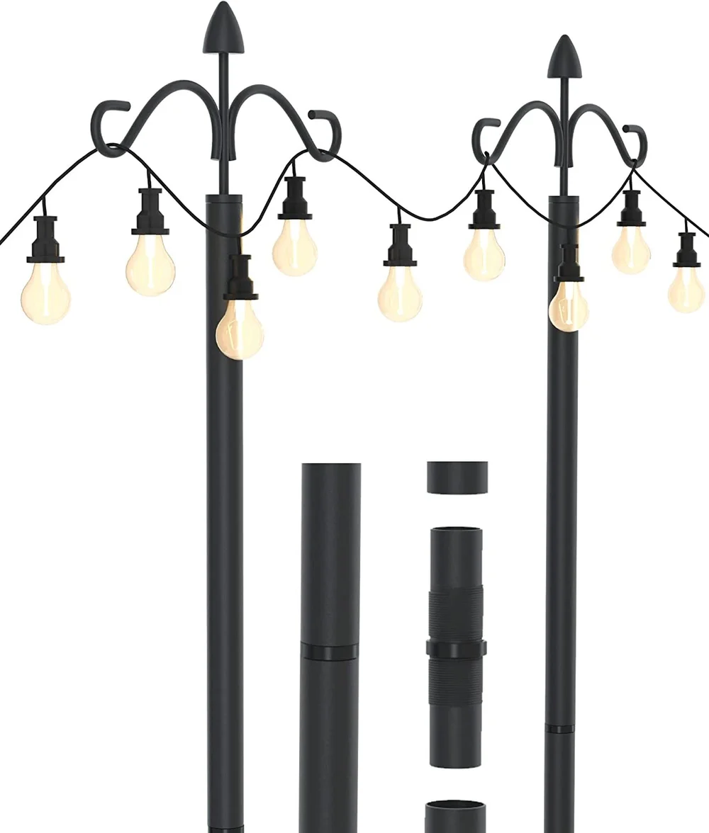 String Light Poles