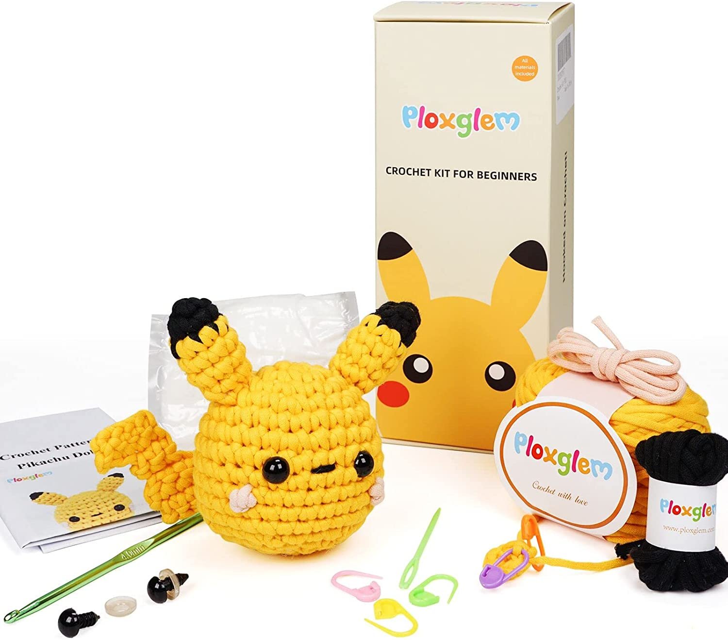 Pikachu Crochet Kit