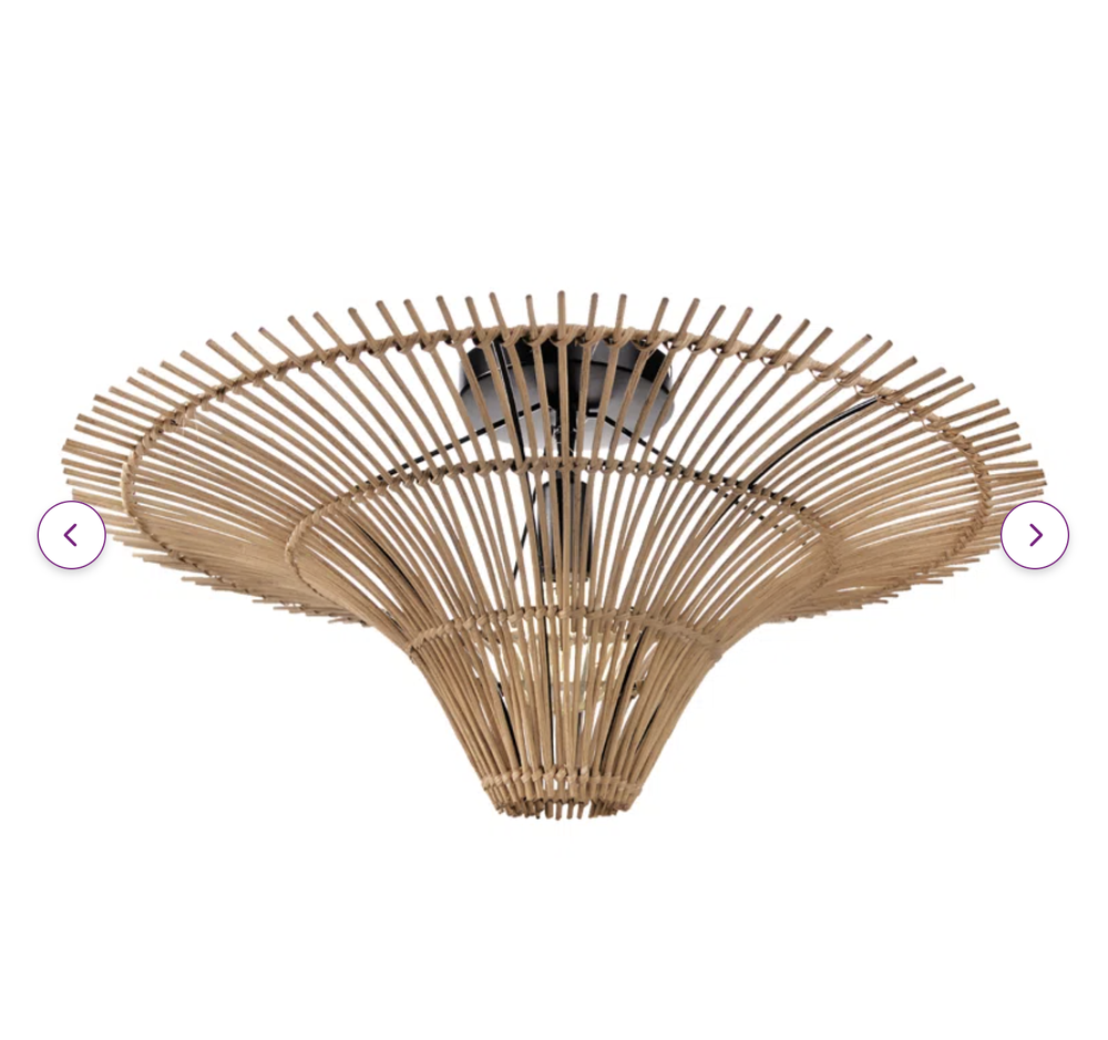 Rattan Pendant Light