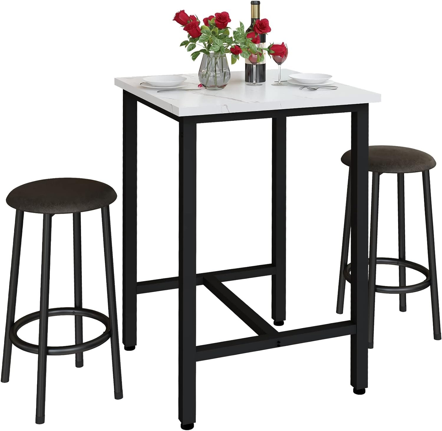 Bar Table and Chairs Set