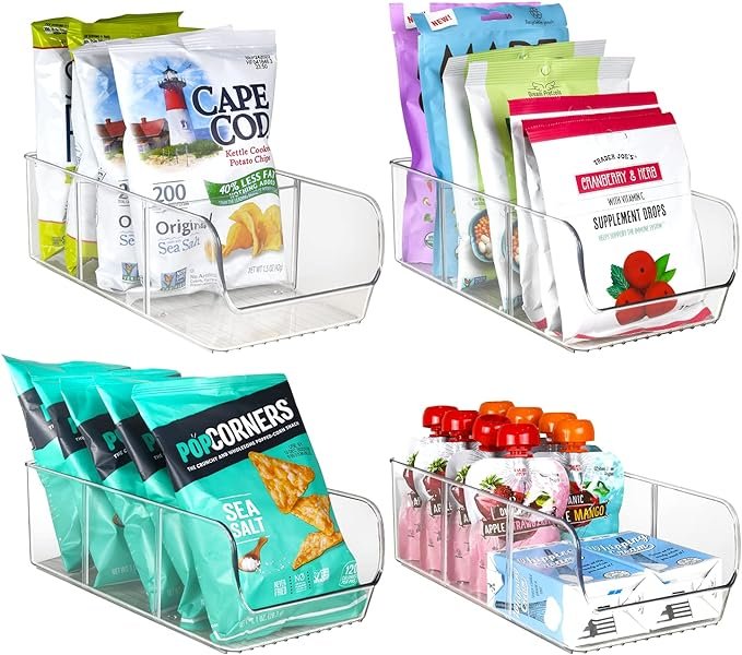 4 Pack Snack Organizers