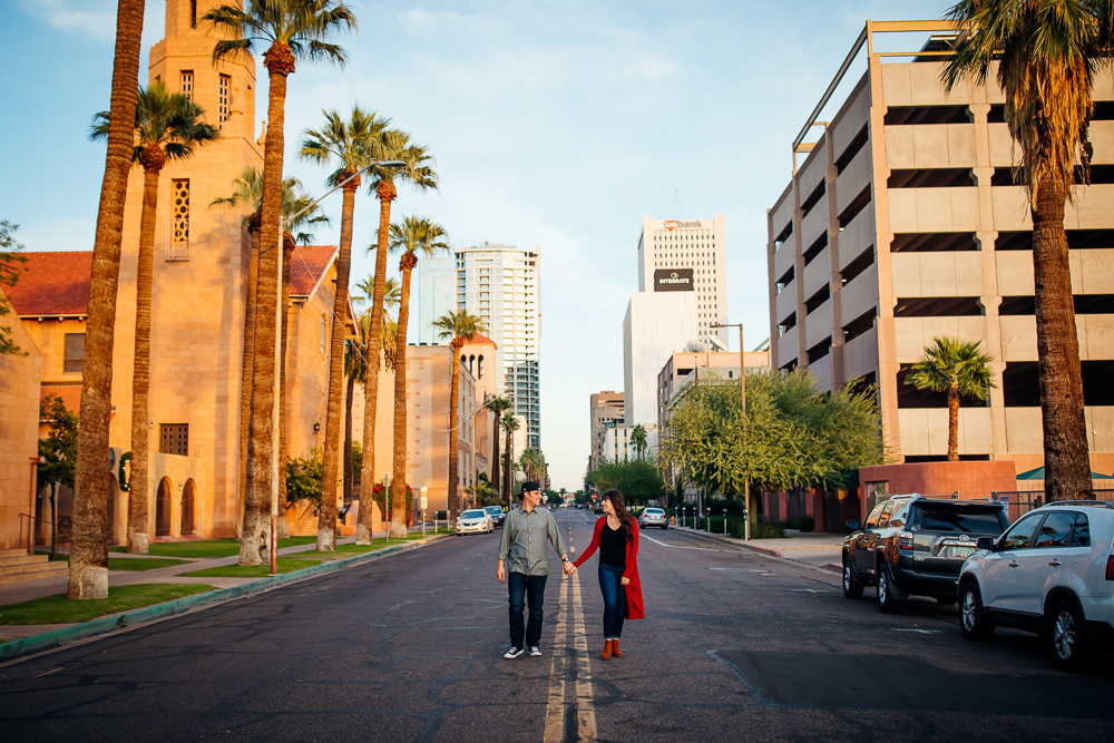 Downtown Phoenix engagement session - Best Phoenix Photographer-41.jpg