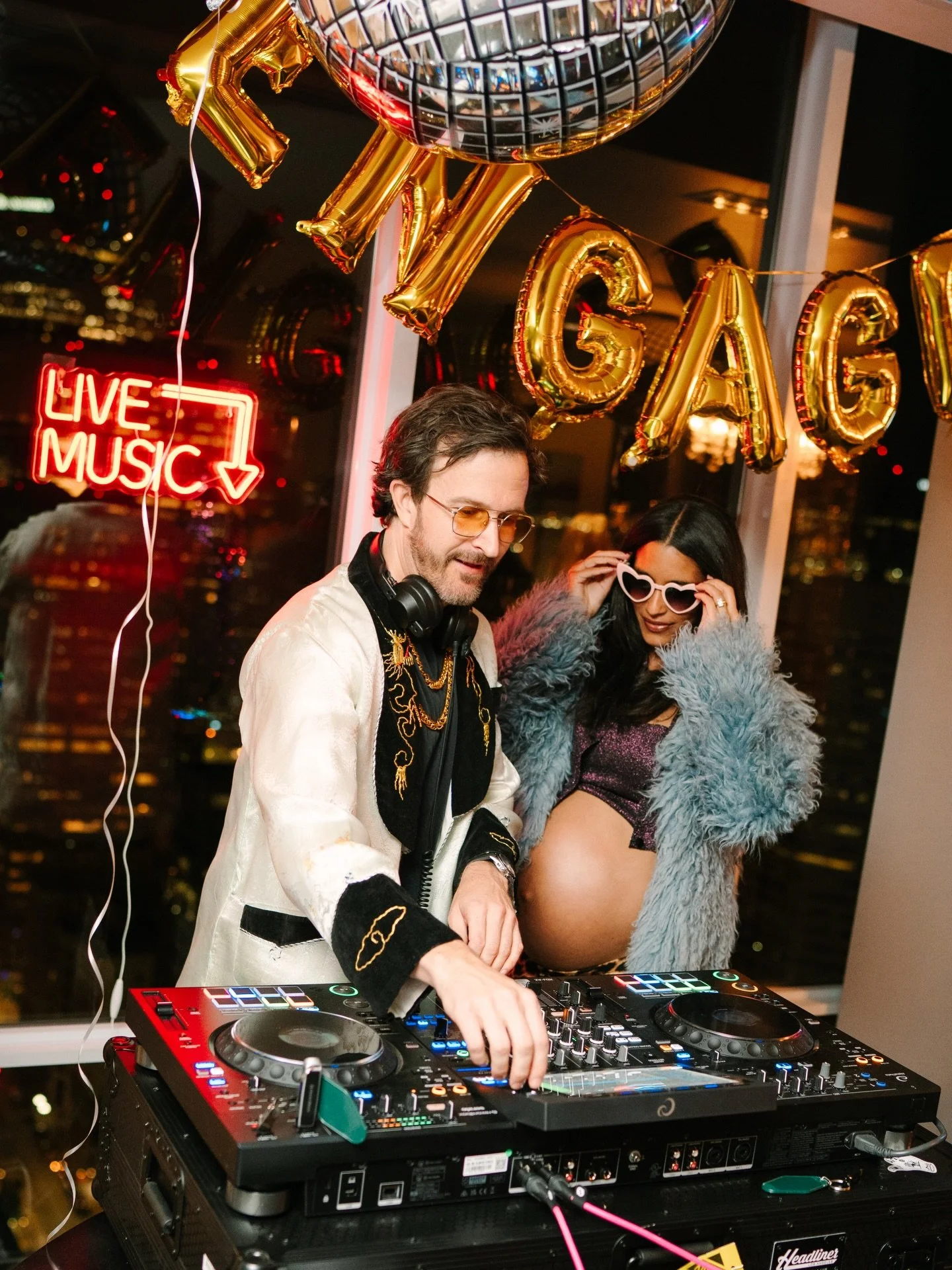 I know some pretty cool people all over the world, how lucky I am &hearts;️ The hardest part of knowing great humans in so many countries is saying seeing you again soon 🫶🏼

Photos celebrating the engagement of @michael_fox_denver and @ivaolia in D