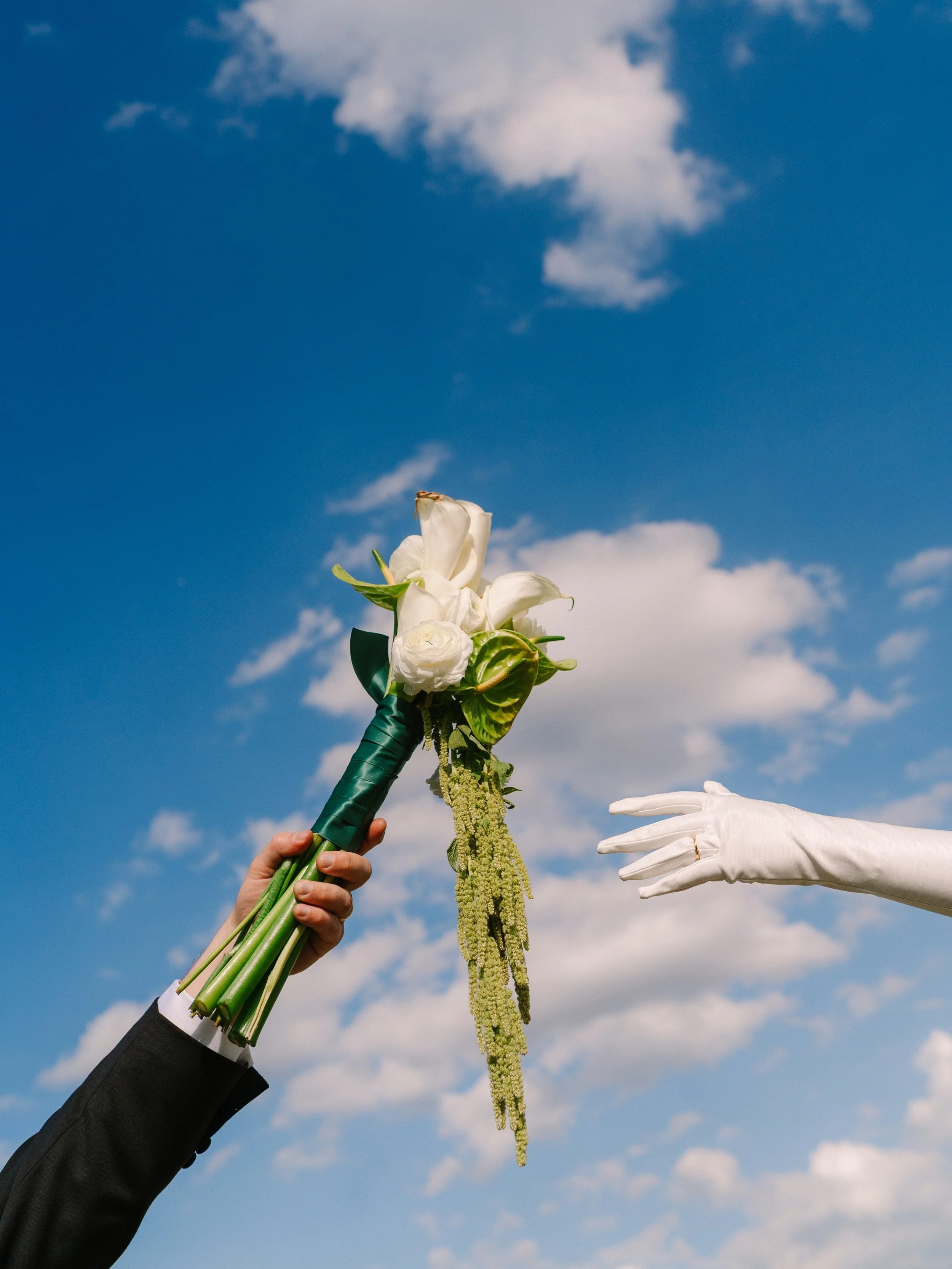 Because the gloves deserved a moment.

If you are a bride and you are thinking about gloves on your wedding day it&rsquo;s a yes ☺️