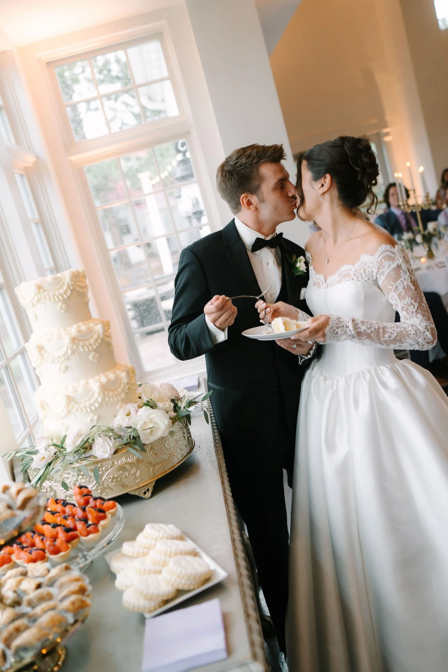 The Manor House Wedding - Cake Cutting.jpg