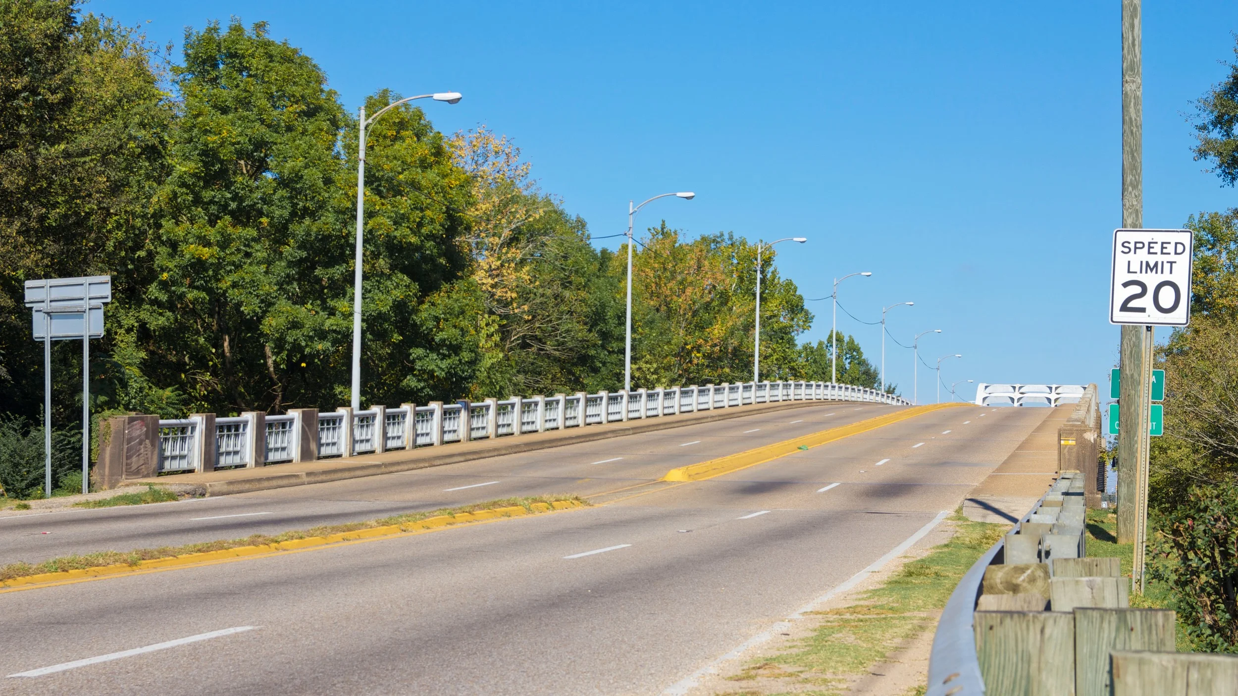 Edmund Pettus Bridge in the distance