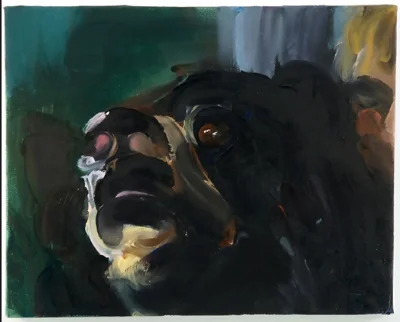 Bonkers 2, 8" x 10", oil on canvas