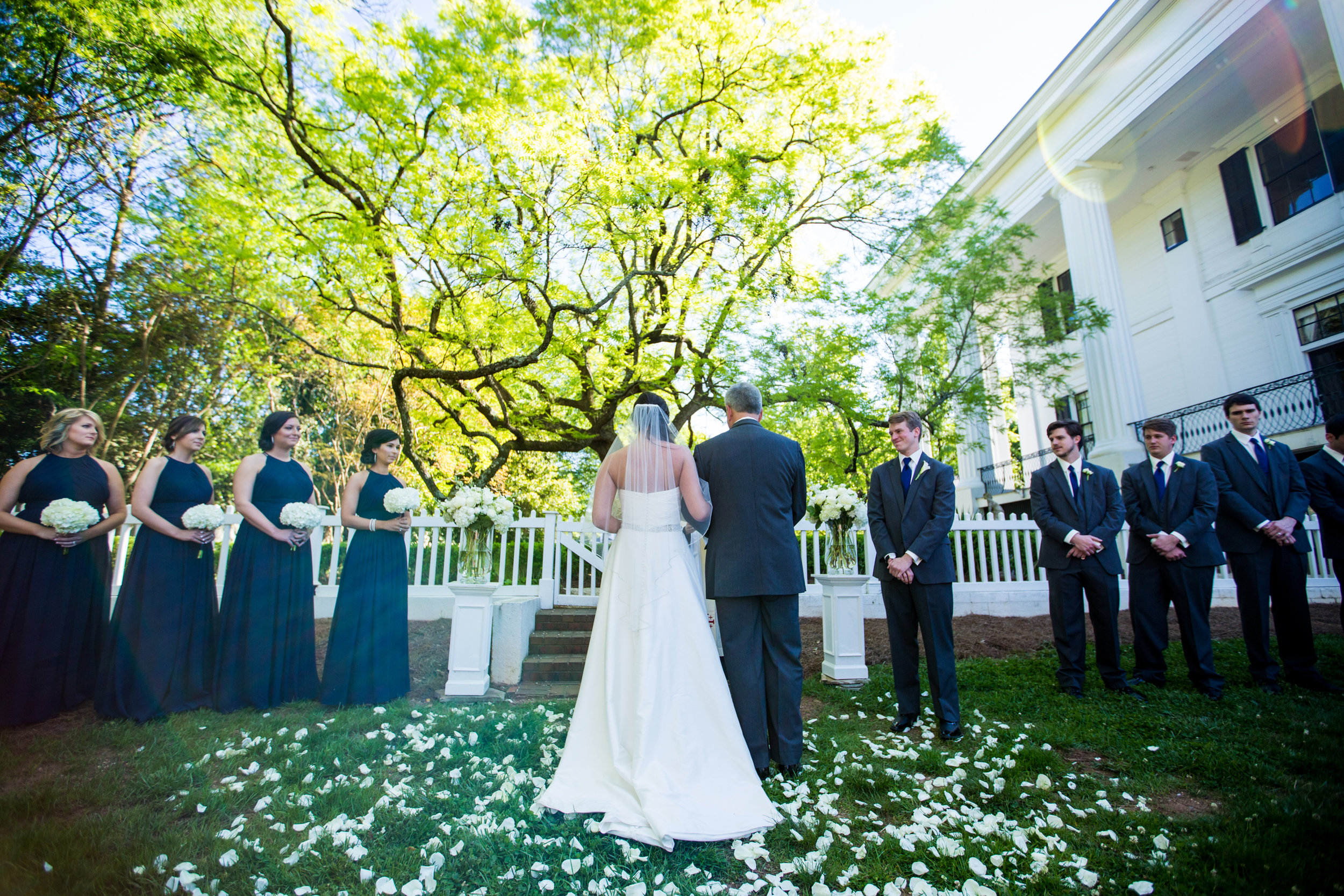 The Side Yard - one of the top ceremony sites on the TGH grounds 