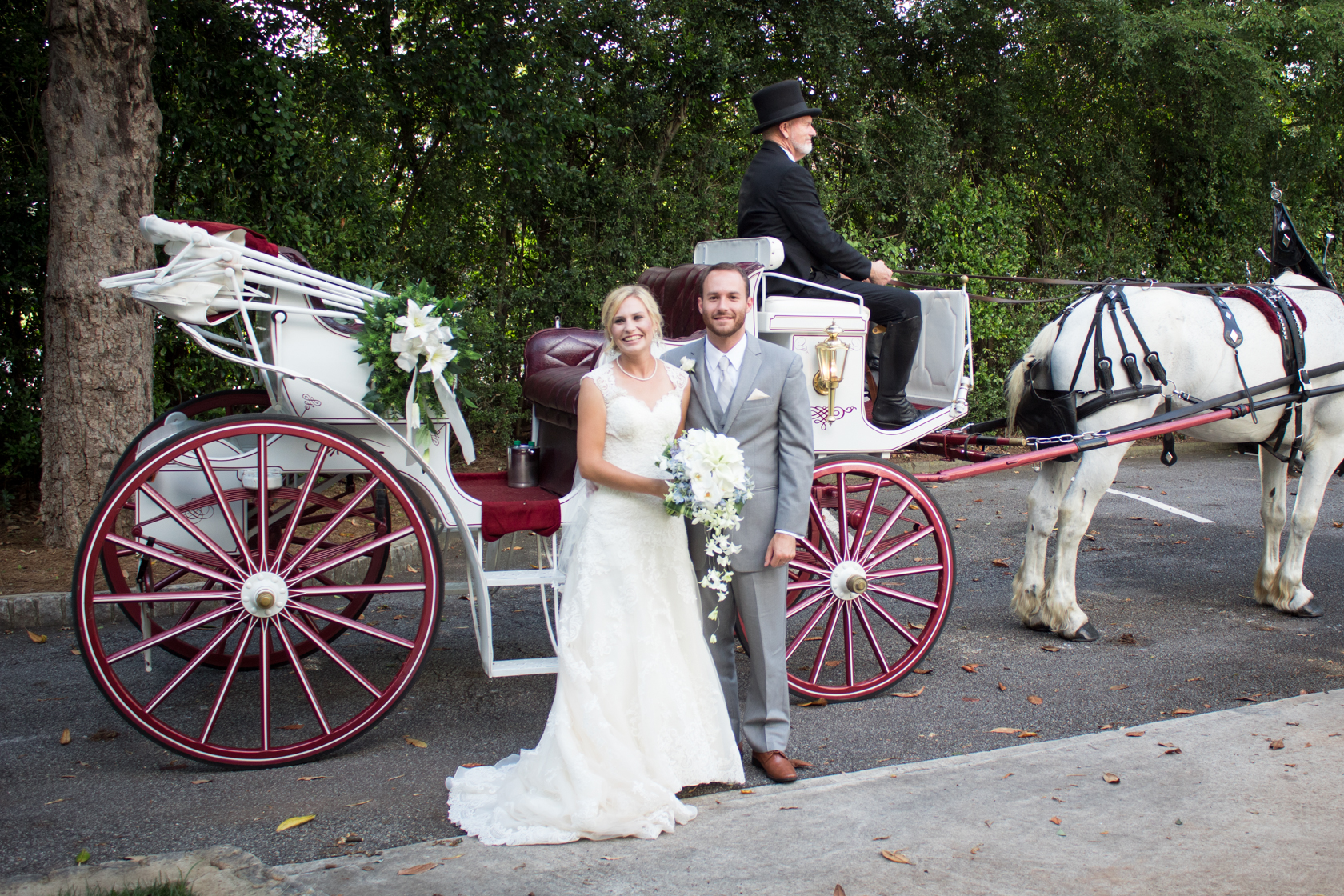 This might be the most excited anyone's ever been, TBH Back When Carriage Rides Photo: Teresa McGraw, Jaksnap Photography
