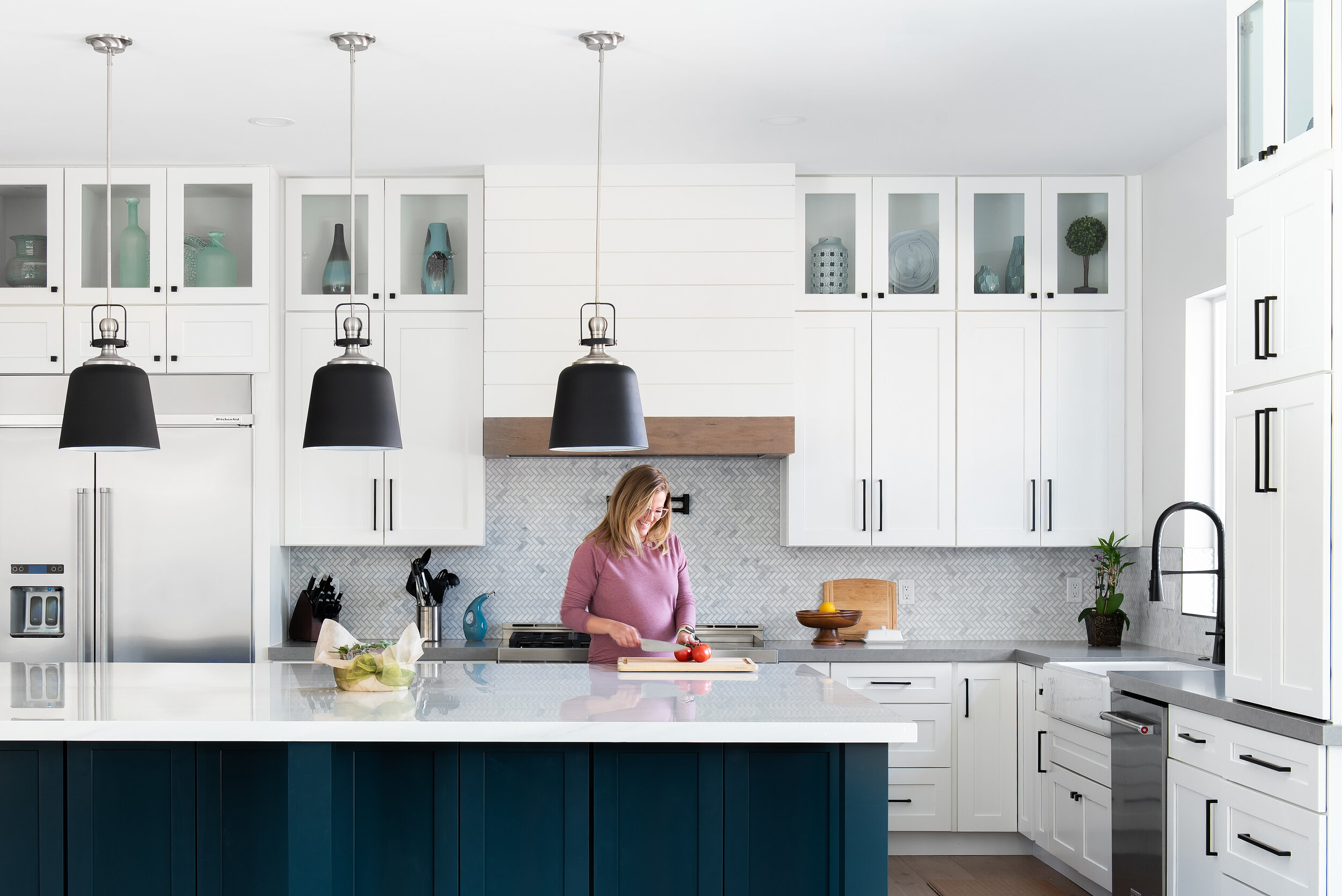 Modern farmhouse kitchen