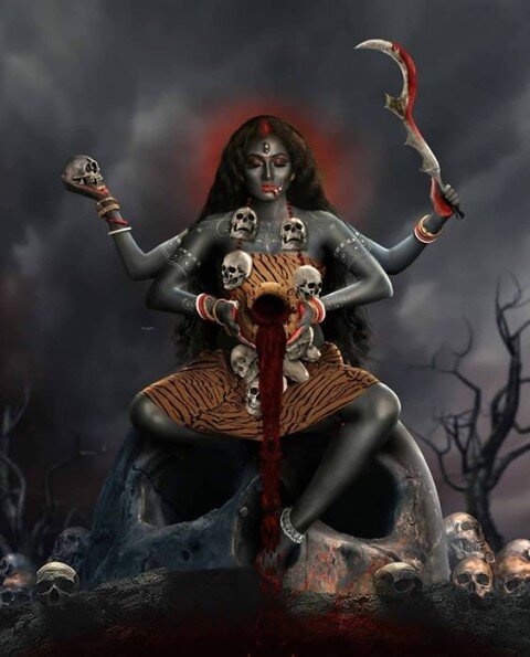 At this most yang time of the year when solar energy is at its peak, we look to the great Goddess Kali to explore our relationship to power. Kali is the ferocious warrior who will do literally anything to wake us up. But hers is no gentle wake-up cal