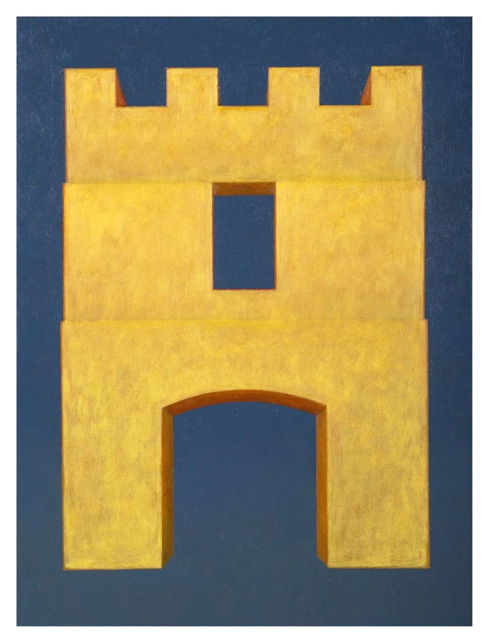 Fortress XVIII, 2012. Oil on canvas, 24 x 18 inches.