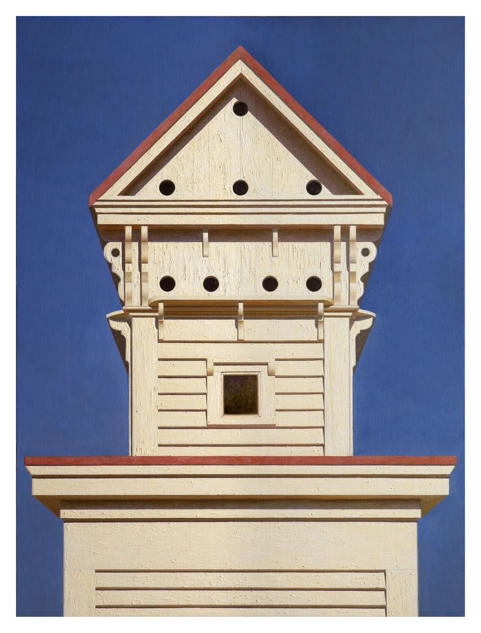 Dovecote, 2014. Oil on canvas, 39 x 29.